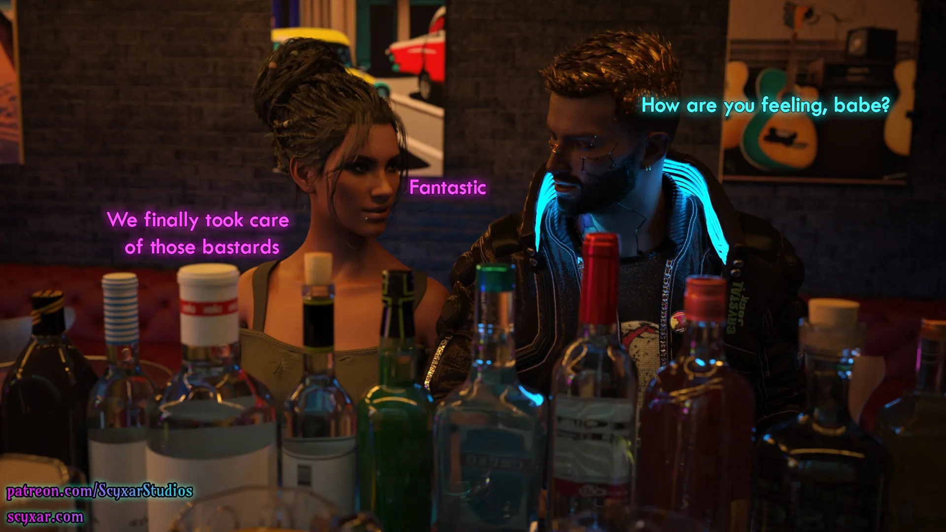 Once You Go Black, You Never Go Back (Cyberpunk), 1 . Once You Go Black, You Never Go Back - Chapter 1 [Scyxar Studios], page 5 of 68