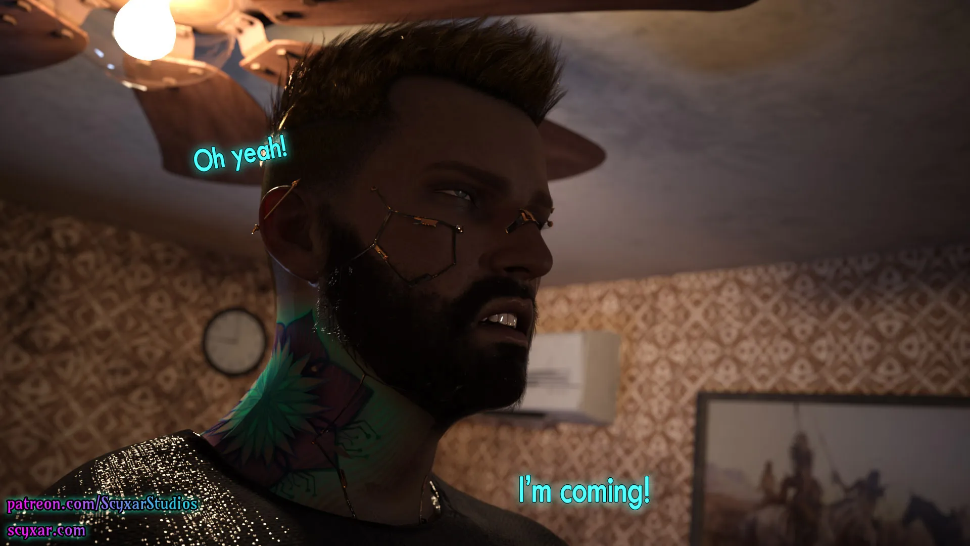 Once You Go Black, You Never Go Back (Cyberpunk), 1 . Once You Go Black, You Never Go Back - Chapter 1 [Scyxar Studios], page 45 of 68