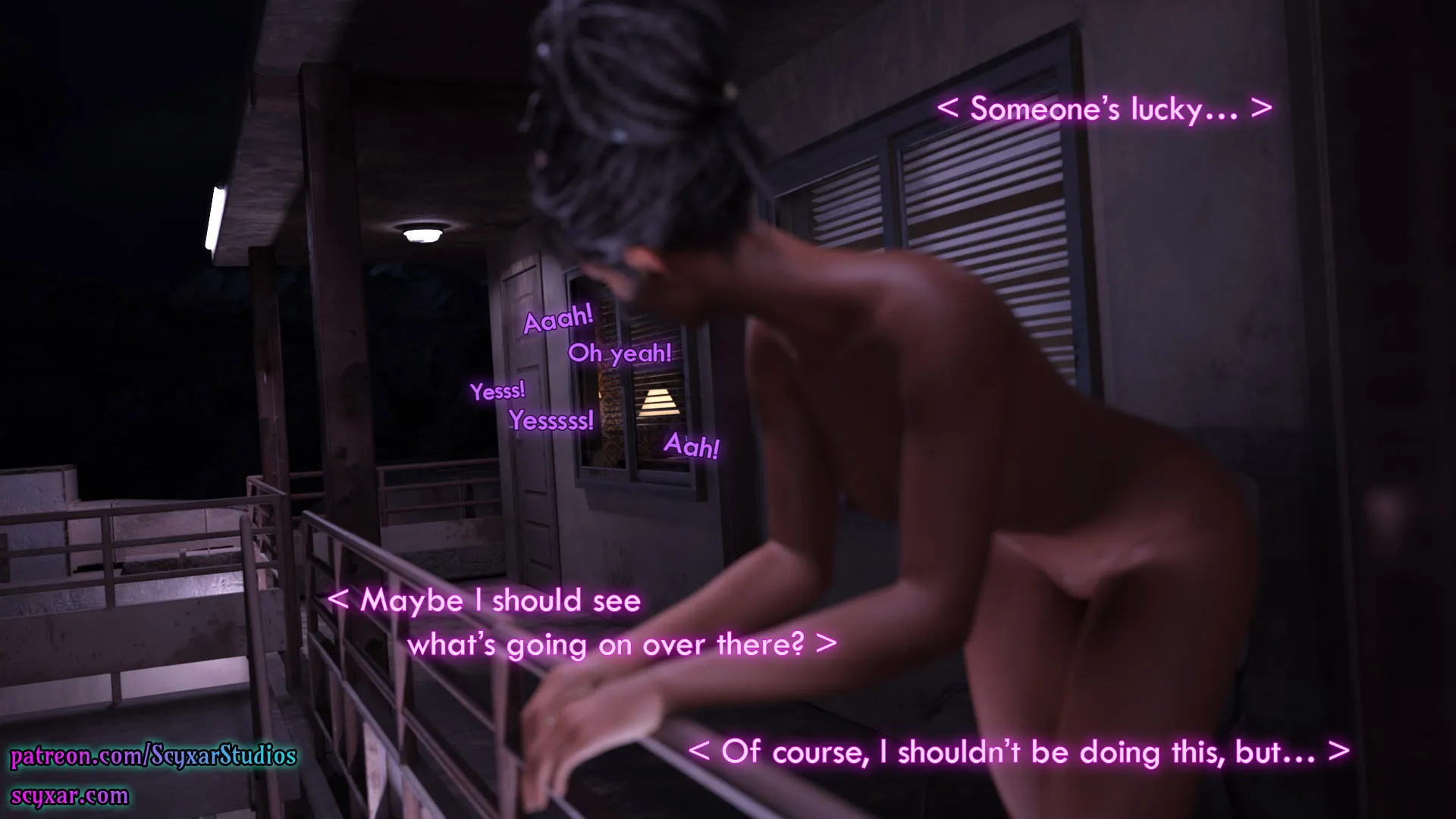 Once You Go Black, You Never Go Back (Cyberpunk), 1 . Once You Go Black, You Never Go Back - Chapter 1 [Scyxar Studios], page 59 of 68