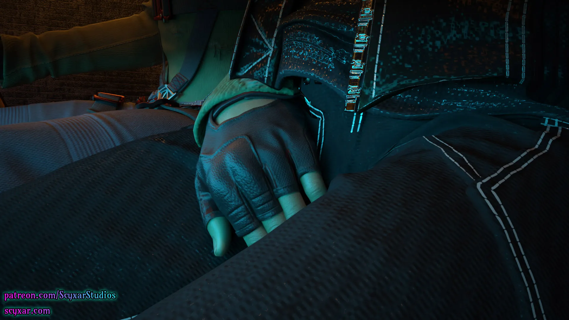 Once You Go Black, You Never Go Back (Cyberpunk), 1 . Once You Go Black, You Never Go Back - Chapter 1 [Scyxar Studios], page 10 of 68