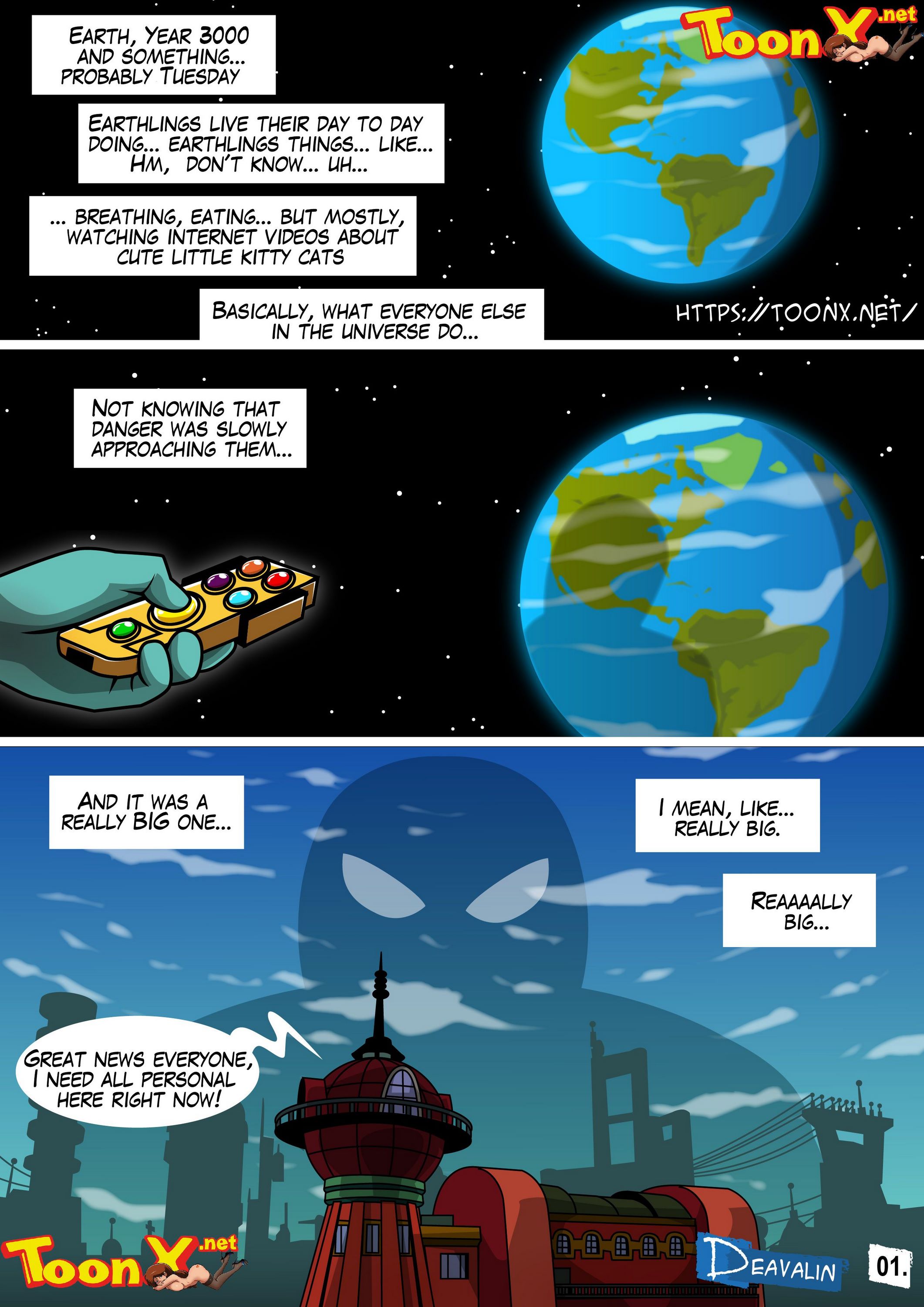 Orgy To Save The Earth [Deavalin], Orgy To Save The Earth, page 2 of 27
