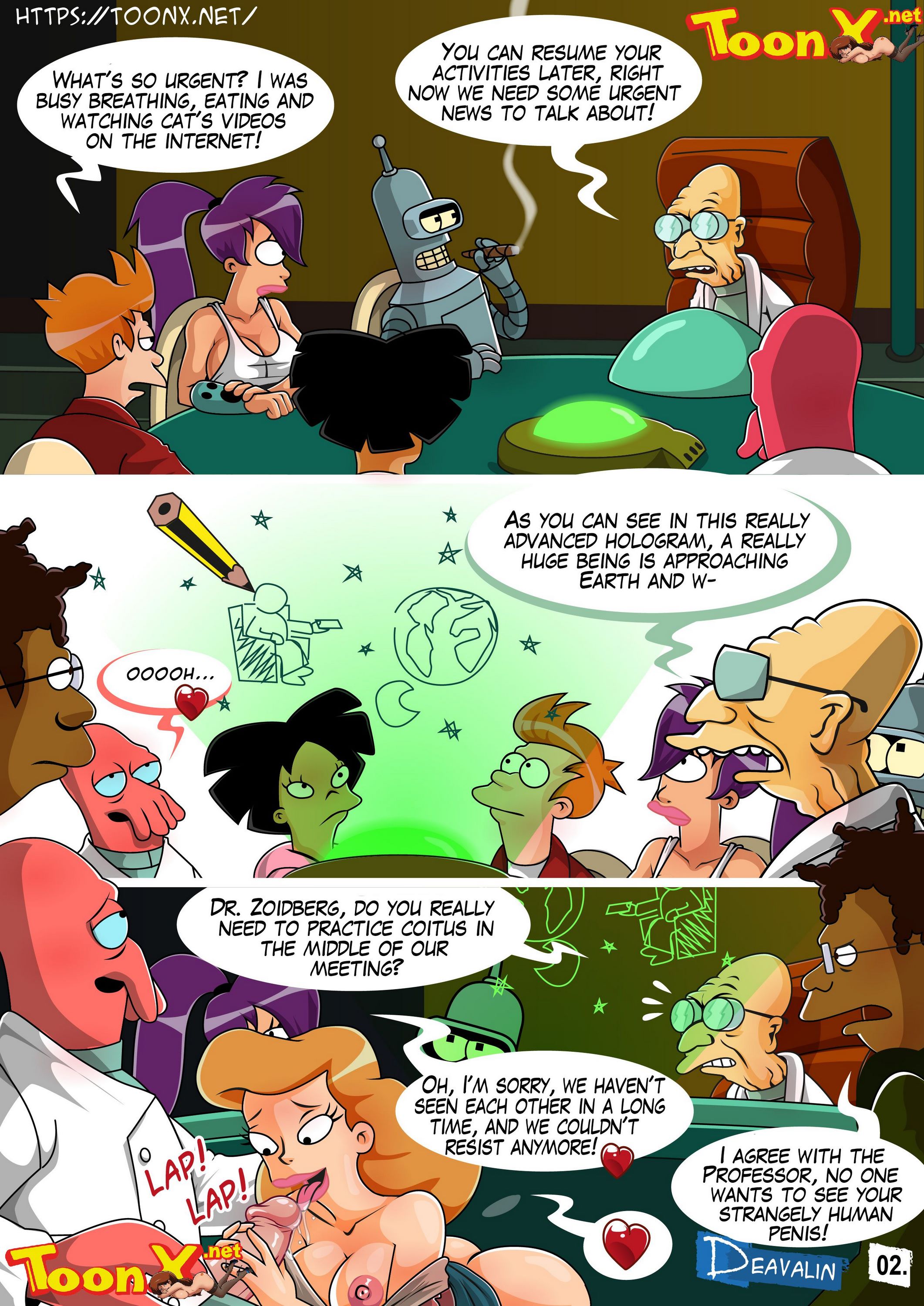 Orgy To Save The Earth [Deavalin], Orgy To Save The Earth, page 3 of 27
