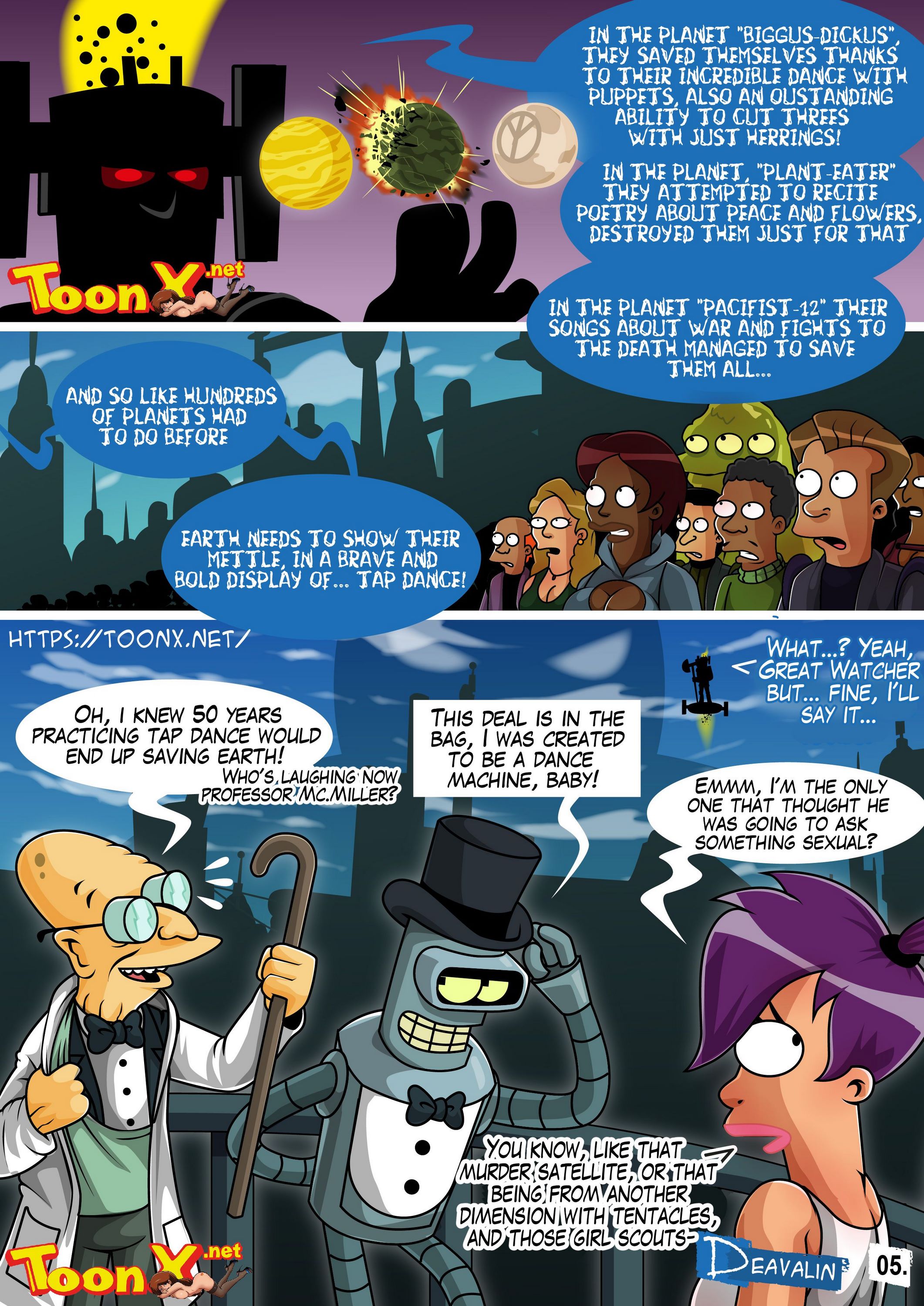 Orgy To Save The Earth [Deavalin], Orgy To Save The Earth, page 6 of 27