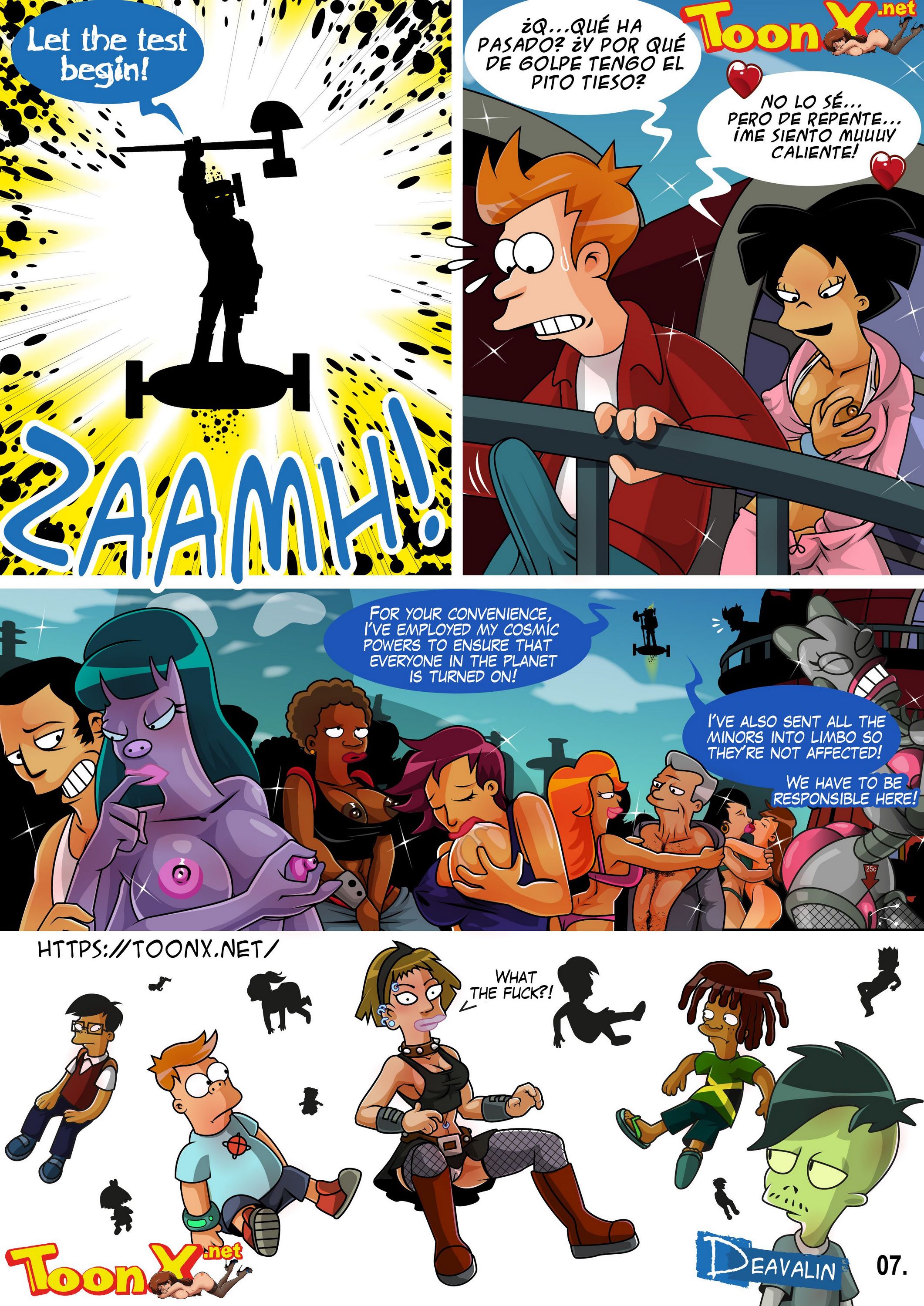 Orgy To Save The Earth [Deavalin], Orgy To Save The Earth, page 8 of 27