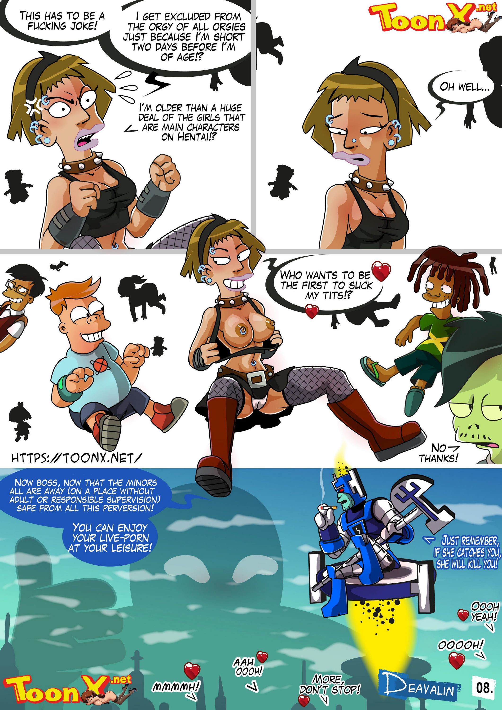 Orgy To Save The Earth [Deavalin], Orgy To Save The Earth, page 9 of 27