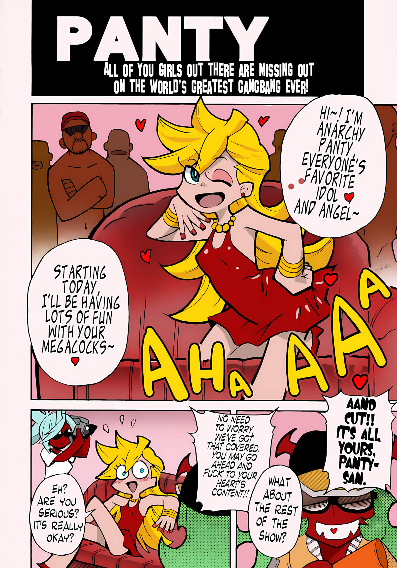 Panty (Panty And Stocking With Garterbelt) [Shiwasu No Okina], Panty (Panty And Stocking With Garterbelt), page 6 of 35