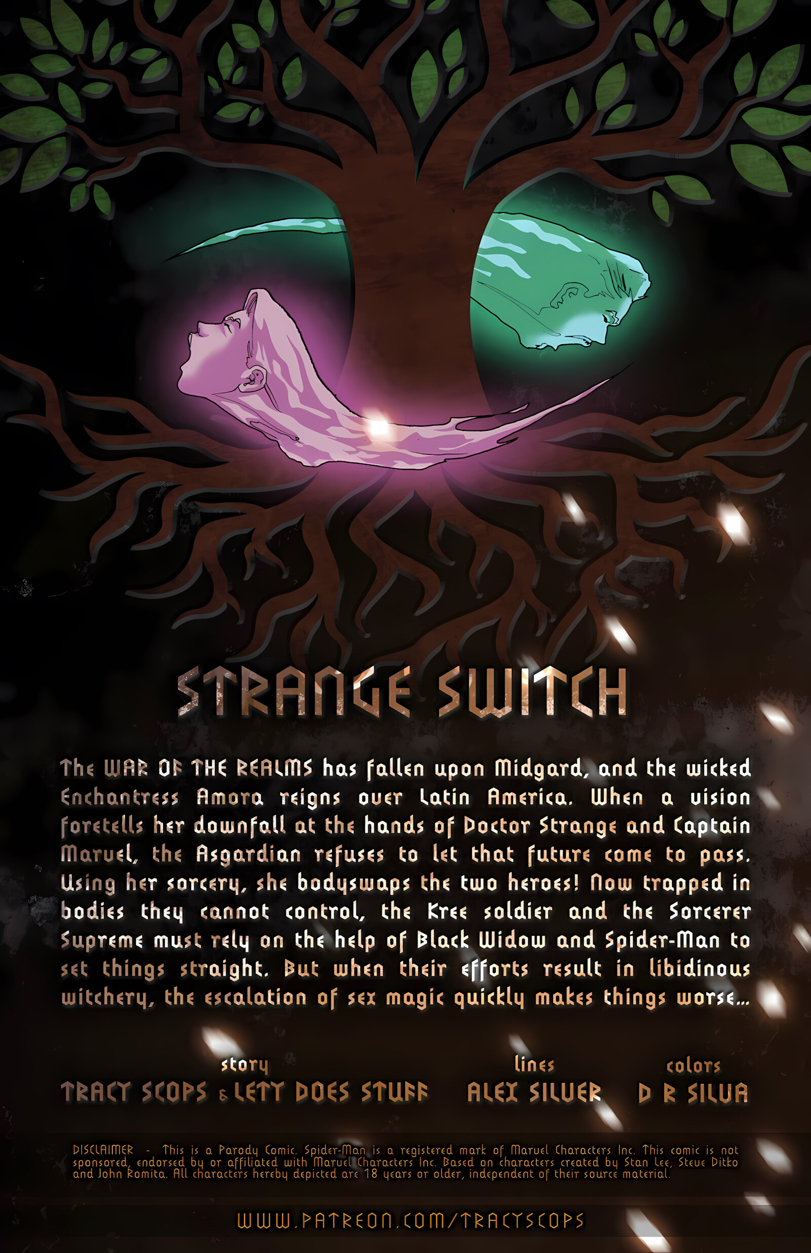 Porn Of The Realms – Strange Witch [Tracy Scops], Porn Of The Realms – Strange Witch, page 2 of 11