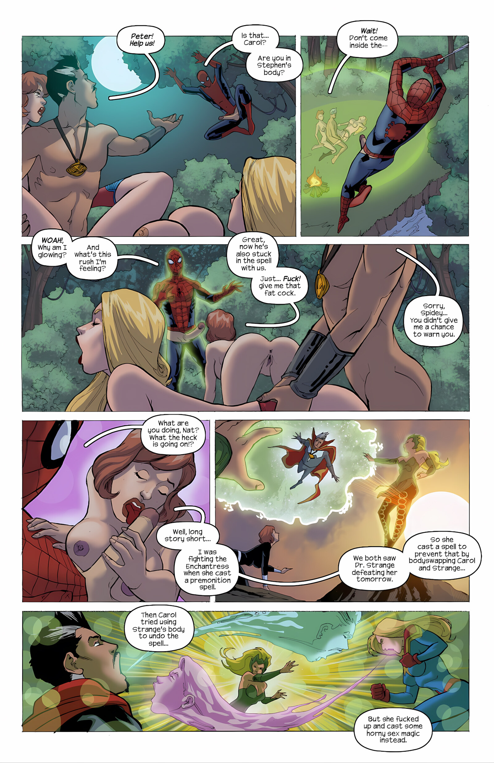 Porn Of The Realms – Strange Witch [Tracy Scops], Porn Of The Realms – Strange Witch, page 4 of 11
