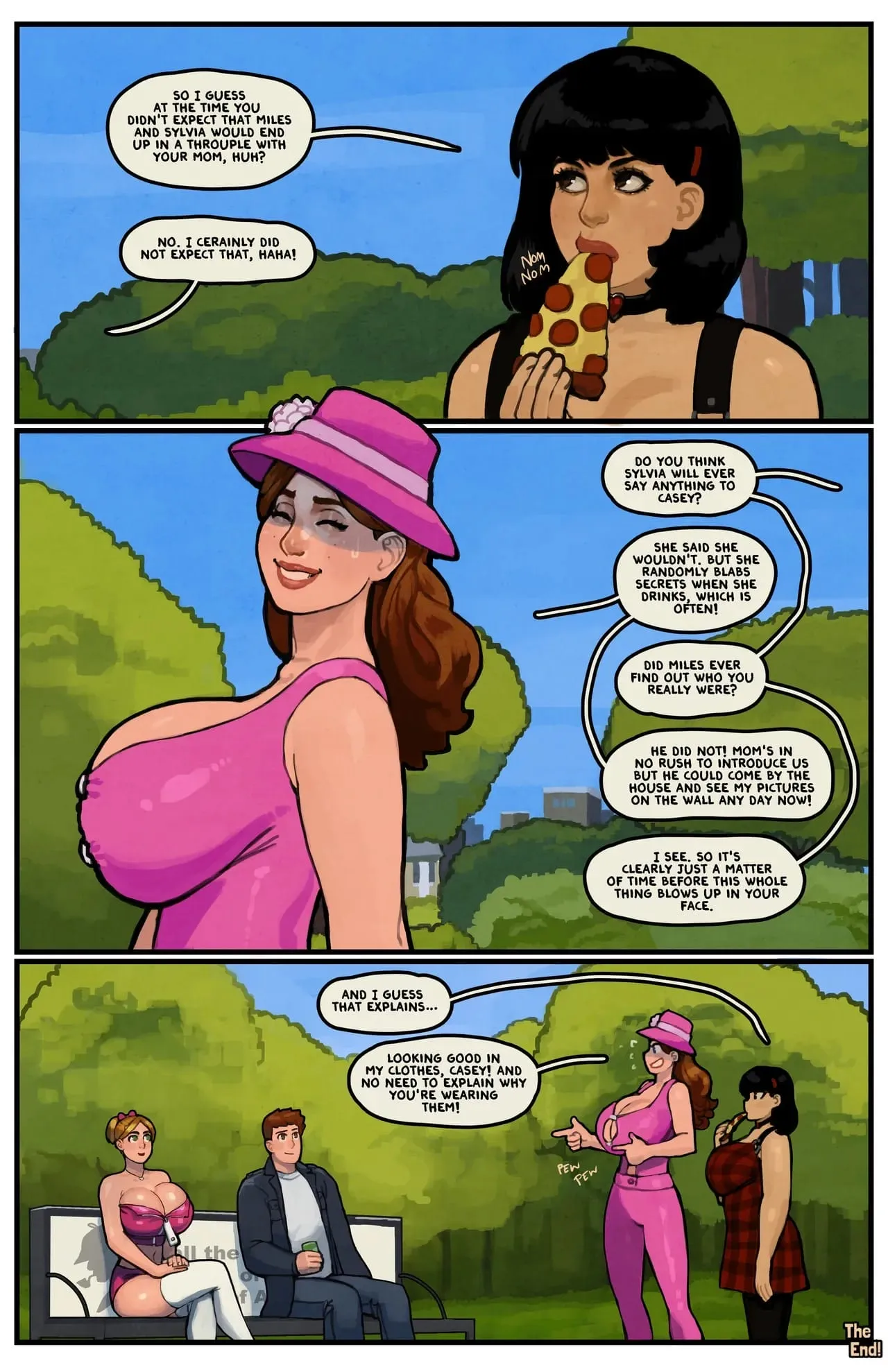 Quest of the Mother Fucker [Reinbach], 1 . This Romantic World presents: Quest of the Mother Fucker, page 13 of 13