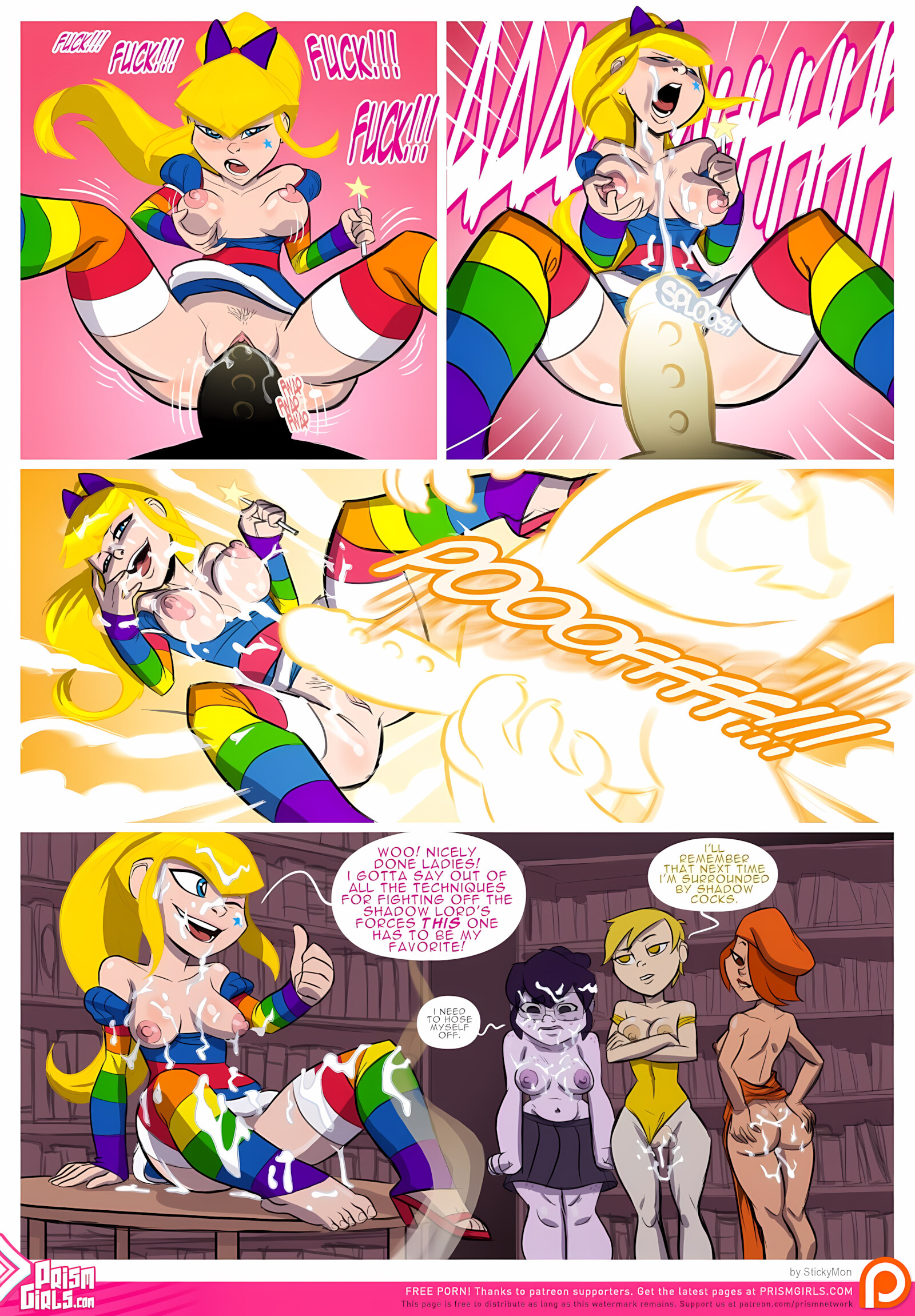 Rainbow Sprite- Hunger Of The Shadow Beasts [StickyMon], Rainbow Sprite- Hunger Of The Shadow Beasts (Rainbow Brite) [StickyMon], page 16 of 20
