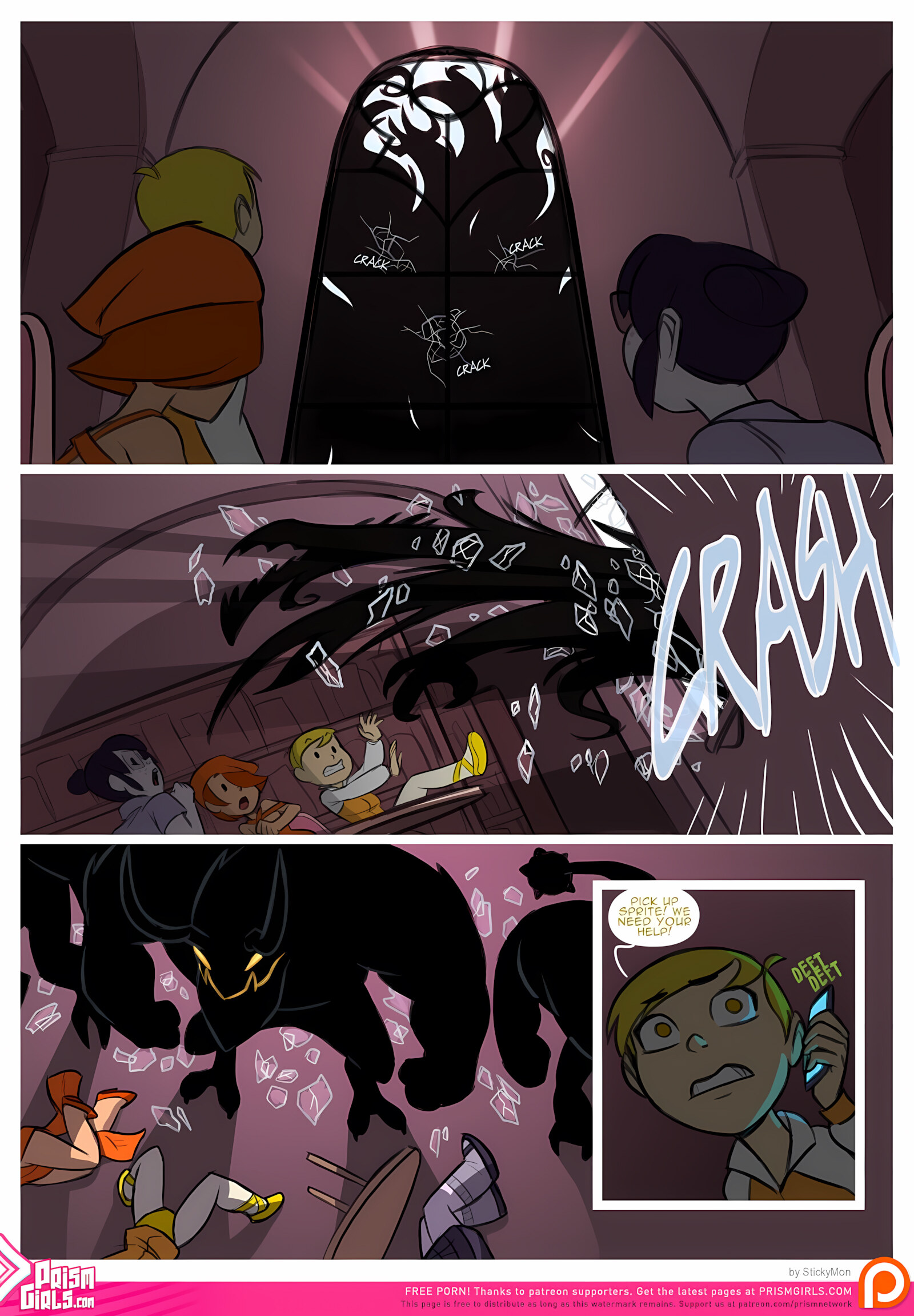 Rainbow Sprite- Hunger Of The Shadow Beasts [StickyMon], Rainbow Sprite- Hunger Of The Shadow Beasts (Rainbow Brite) [StickyMon], page 4 of 20