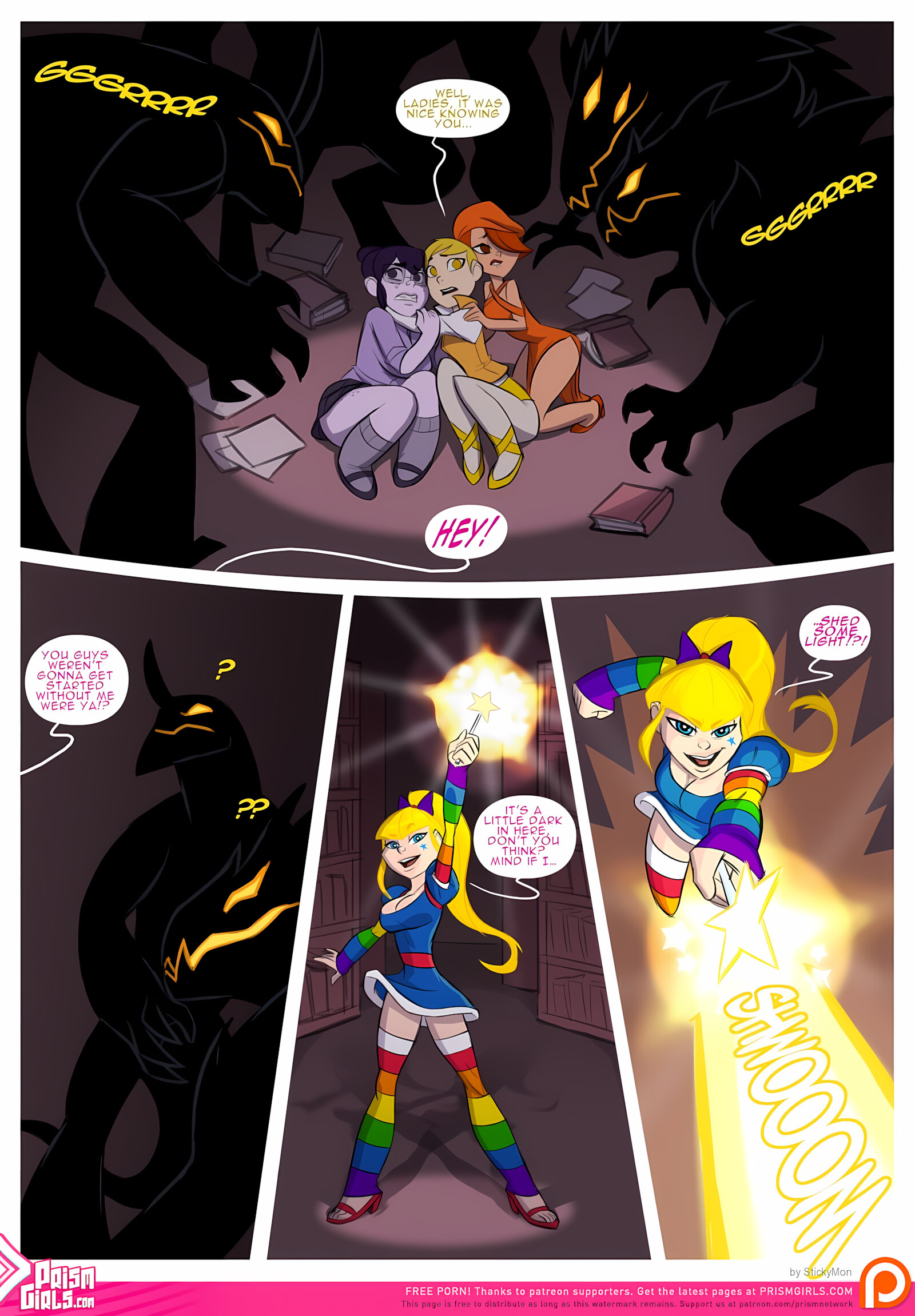 Rainbow Sprite- Hunger Of The Shadow Beasts [StickyMon], Rainbow Sprite- Hunger Of The Shadow Beasts (Rainbow Brite) [StickyMon], page 7 of 20