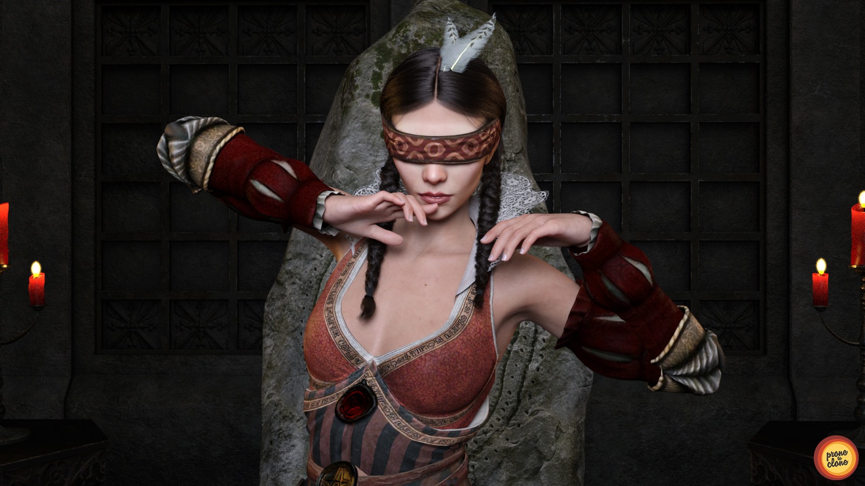Anya Taylor-Joy cosplay Philippa Eilhart [ProneToClone], Anya Taylor-Joy cosplay Philippa Eilhart, page 9 of 35