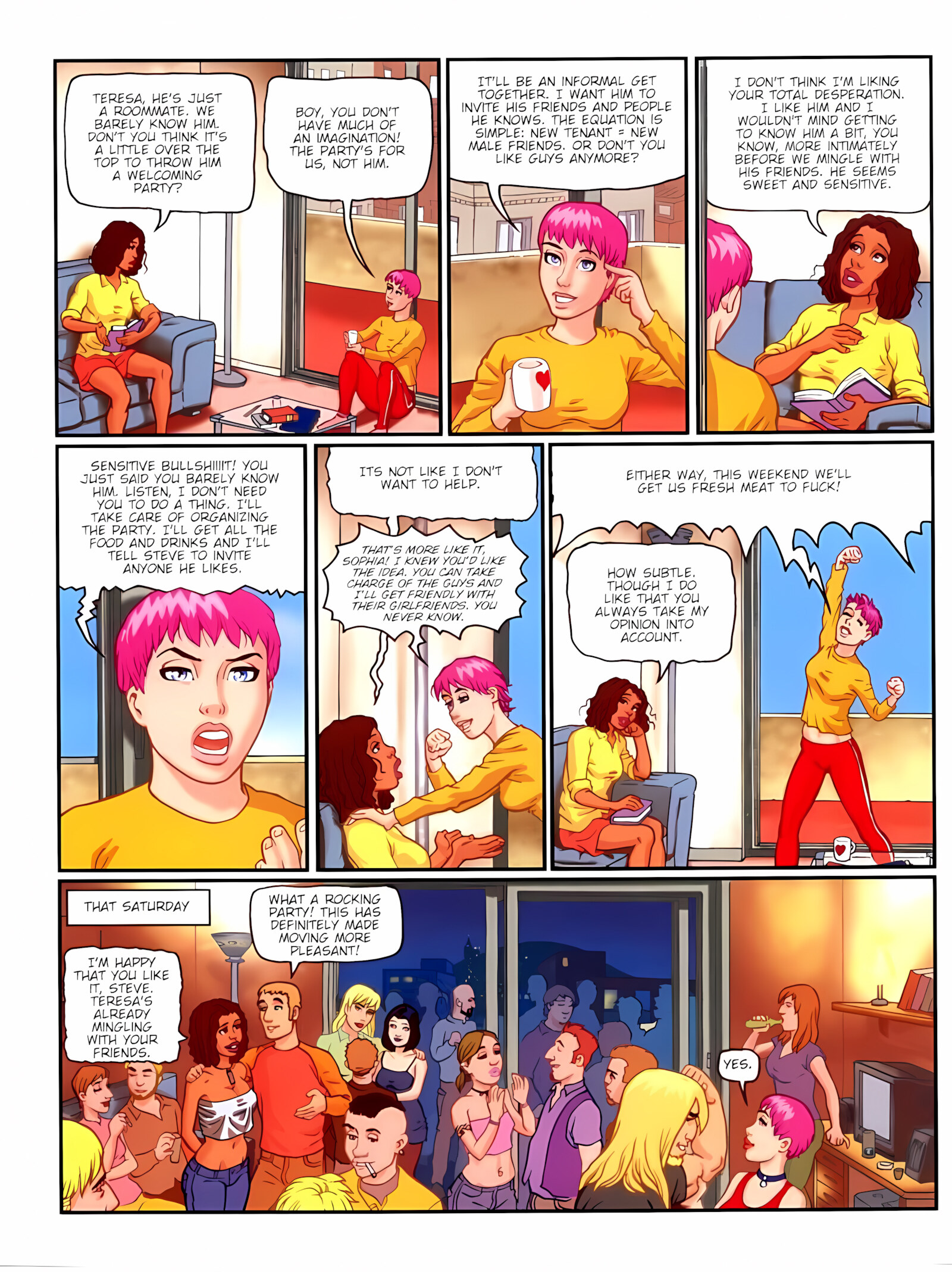 Room Mates [Atilio gambedotti], Room Mates - Volume 1, page 7 of 49