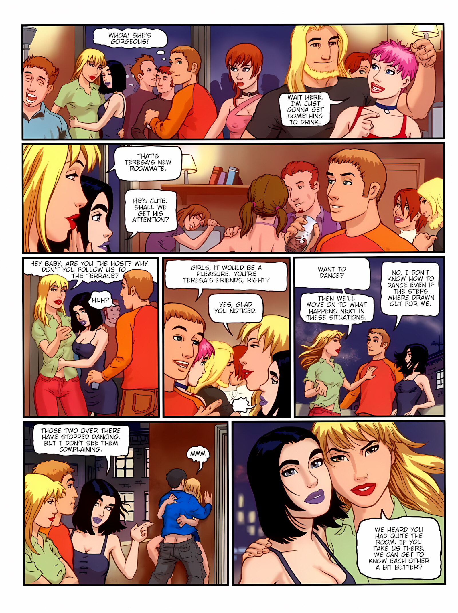 Room Mates [Atilio gambedotti], Room Mates - Volume 1, page 8 of 49