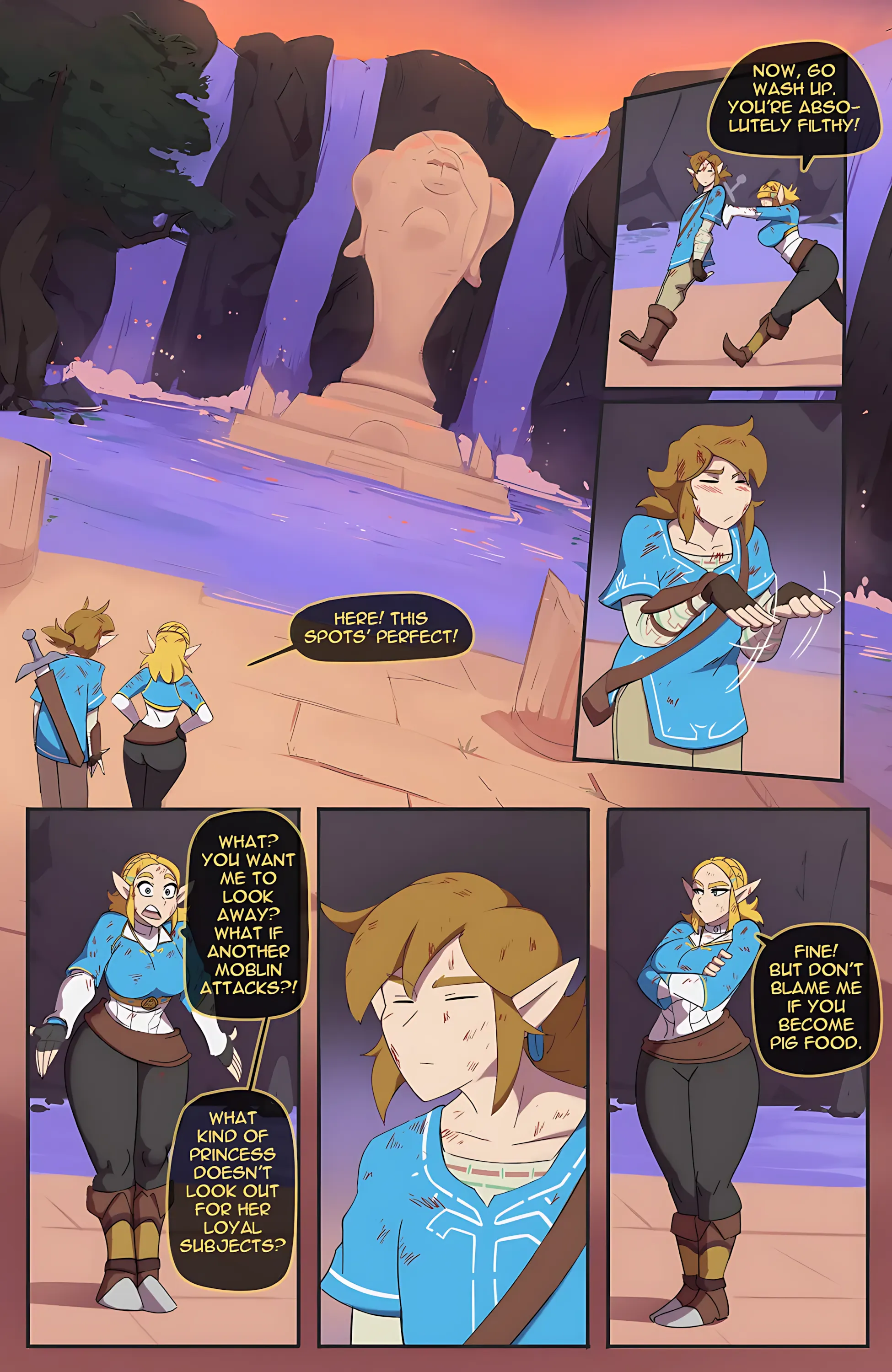 Royally Boned – The Legend of Zelda [Schpicy], Royally Boned – The Legend of Zelda, page 3 of 50