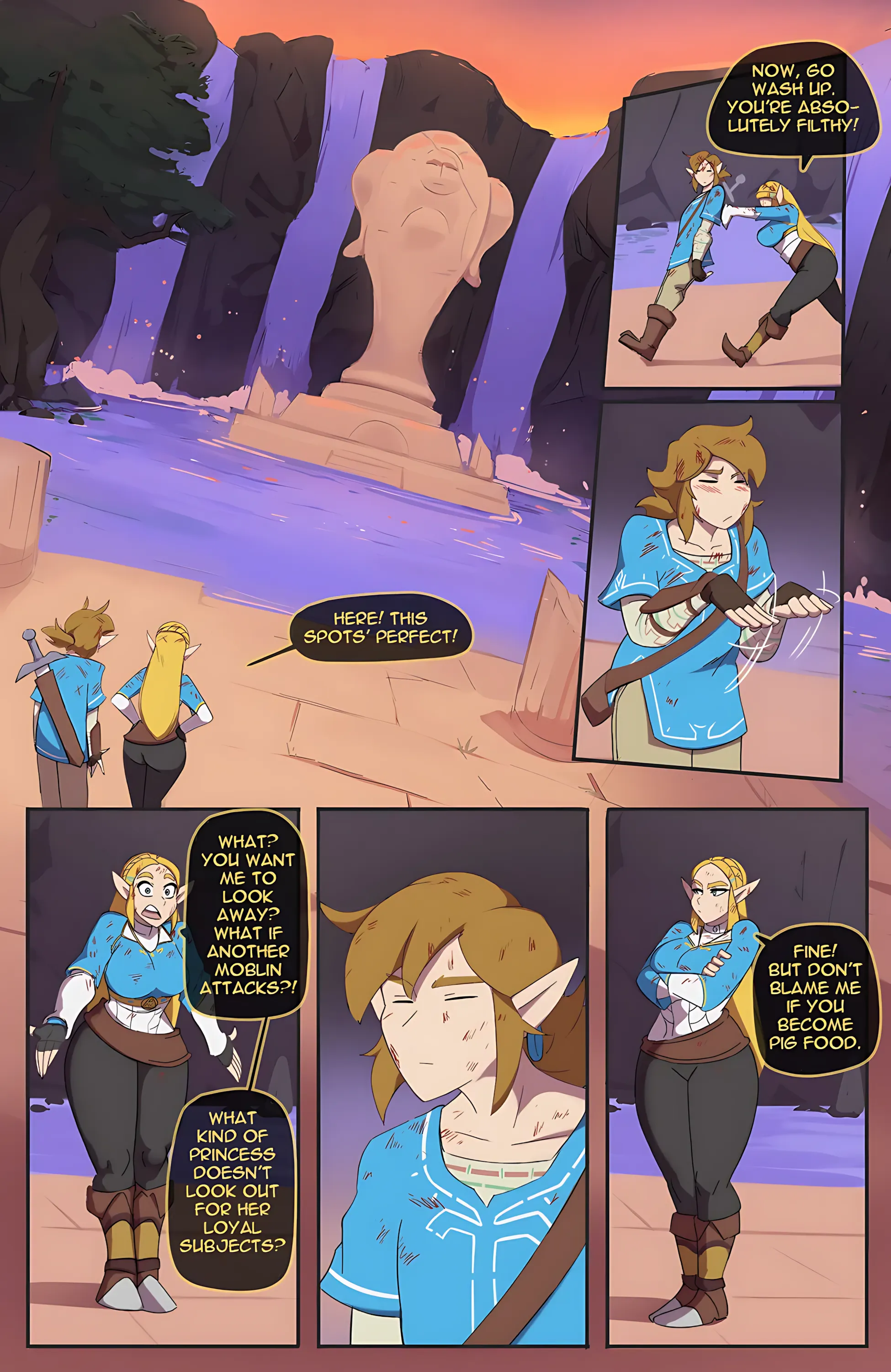 Royally Boned – The Legend of Zelda [Schpicy], Royally Boned – The Legend of Zelda, page 28 of 50