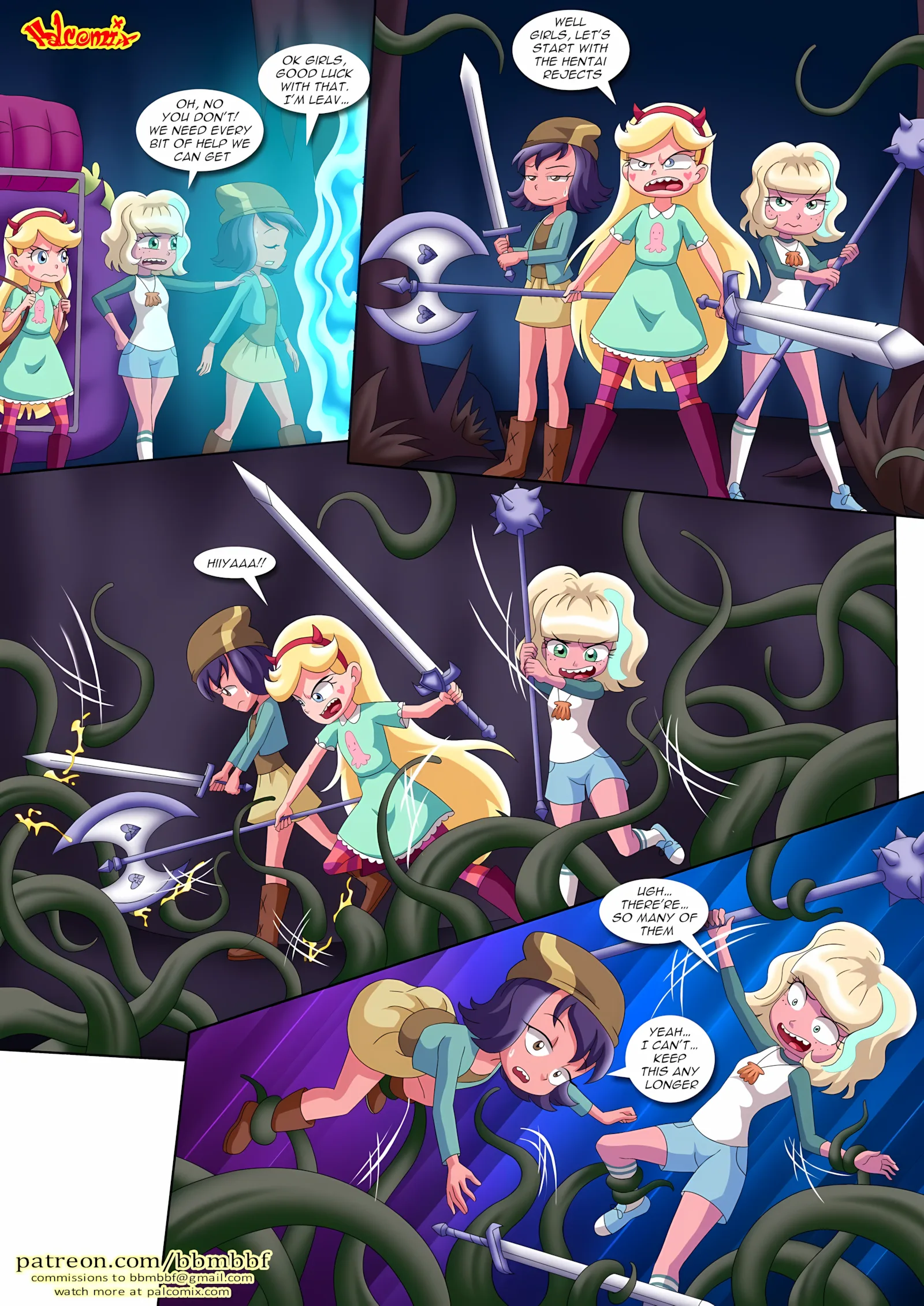 Saving Princess Marco (Star vs. the Forces of Evil, Winx Club) [Palcomix], 1 . Saving Princess Marco - (Star vs. the Forces of Evil, Winx Club) [Palcomix], page 12 of 45
