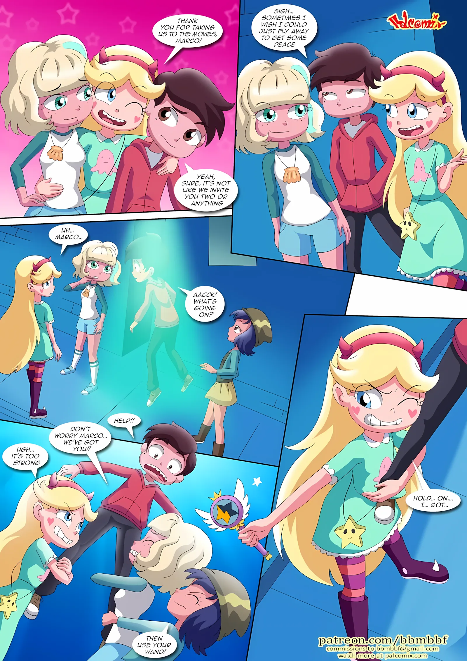 Saving Princess Marco (Star vs. the Forces of Evil, Winx Club) [Palcomix], 1 . Saving Princess Marco - (Star vs. the Forces of Evil, Winx Club) [Palcomix], page 3 of 45
