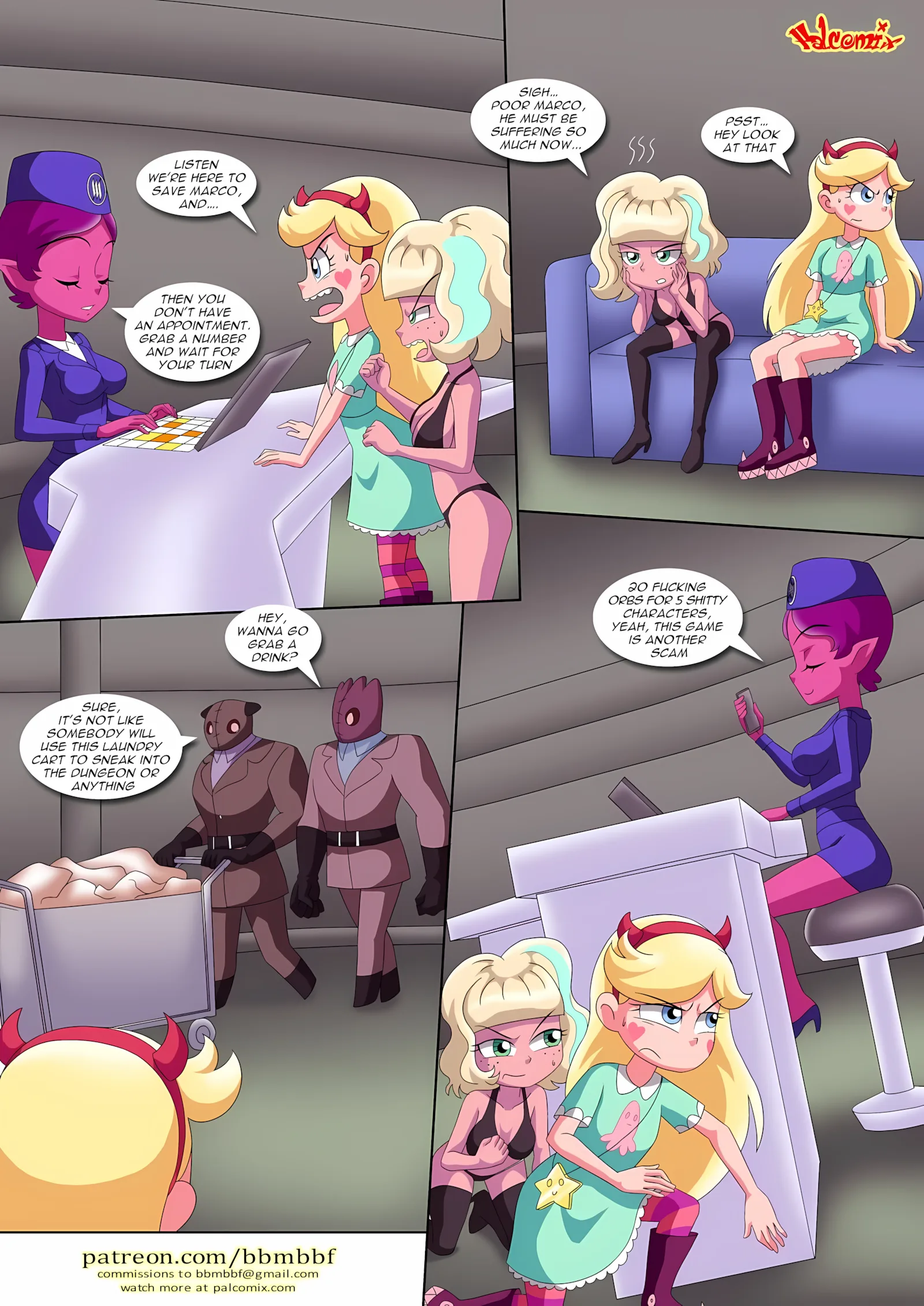 Saving Princess Marco (Star vs. the Forces of Evil, Winx Club) [Palcomix], 1 . Saving Princess Marco - (Star vs. the Forces of Evil, Winx Club) [Palcomix], page 33 of 45