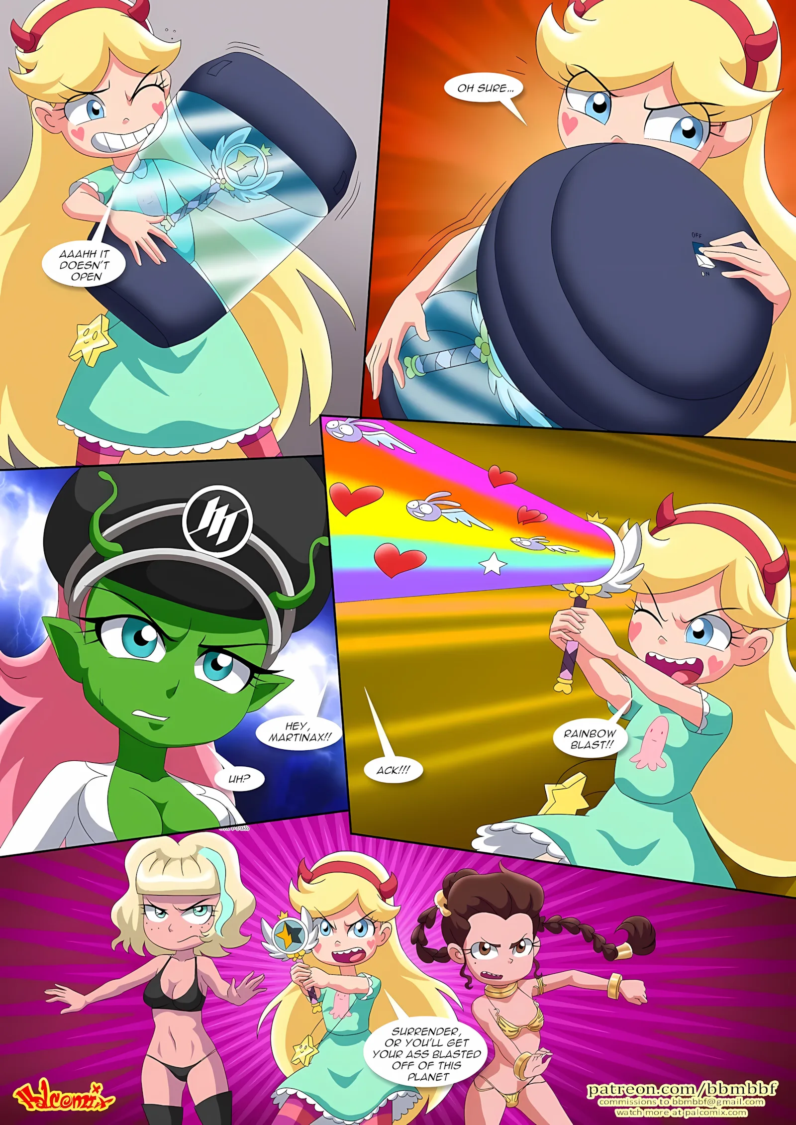 Saving Princess Marco (Star vs. the Forces of Evil, Winx Club) [Palcomix], 1 . Saving Princess Marco - (Star vs. the Forces of Evil, Winx Club) [Palcomix], page 37 of 45