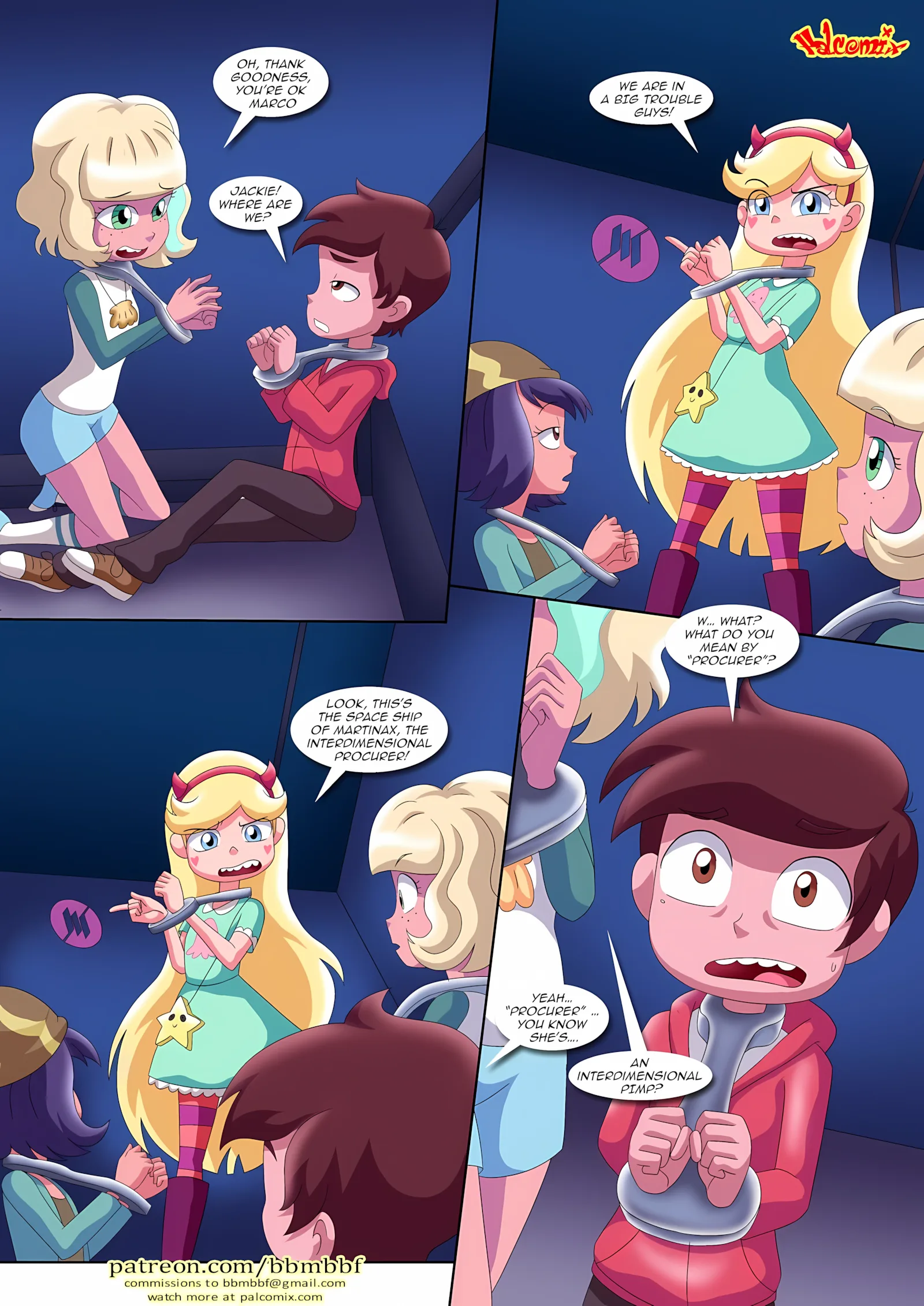 Saving Princess Marco (Star vs. the Forces of Evil, Winx Club) [Palcomix], 1 . Saving Princess Marco - (Star vs. the Forces of Evil, Winx Club) [Palcomix], page 5 of 45