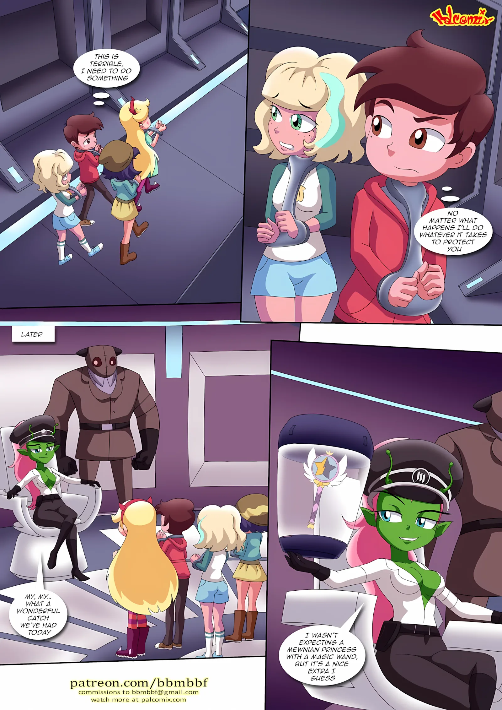 Saving Princess Marco (Star vs. the Forces of Evil, Winx Club) [Palcomix], 1 . Saving Princess Marco - (Star vs. the Forces of Evil, Winx Club) [Palcomix], page 6 of 45