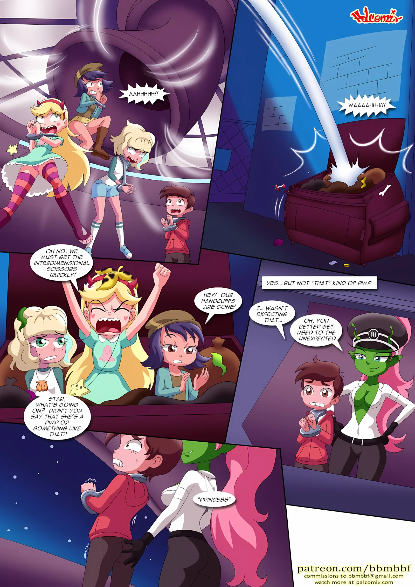 Saving Princess Marco (Star vs. the Forces of Evil, Winx Club) [Palcomix], 1 . Saving Princess Marco - (Star vs. the Forces of Evil, Winx Club) [Palcomix], page 8 of 45