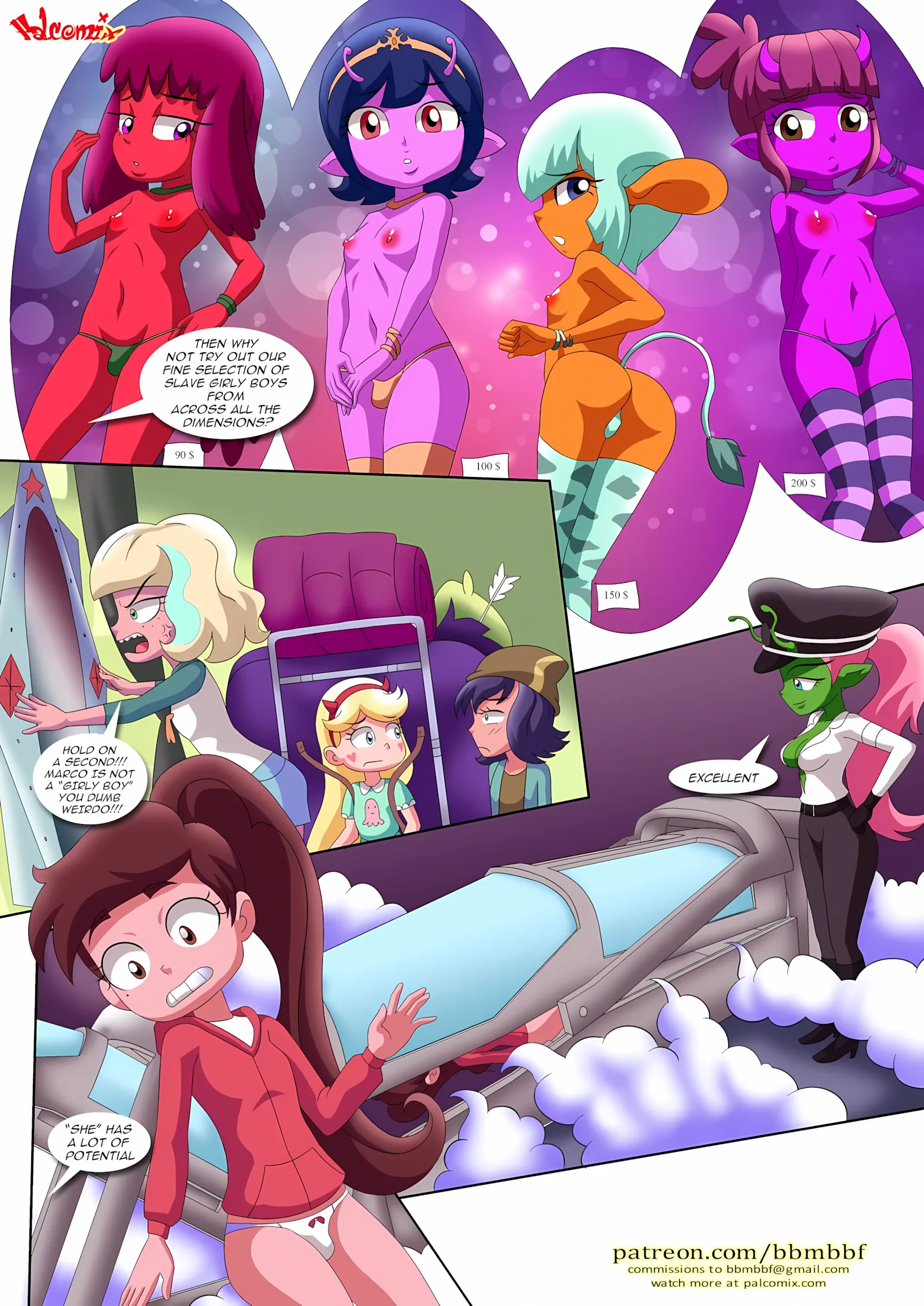 Saving Princess Marco (Star vs. the Forces of Evil, Winx Club) [Palcomix], 1 . Saving Princess Marco - (Star vs. the Forces of Evil, Winx Club) [Palcomix], page 10 of 45