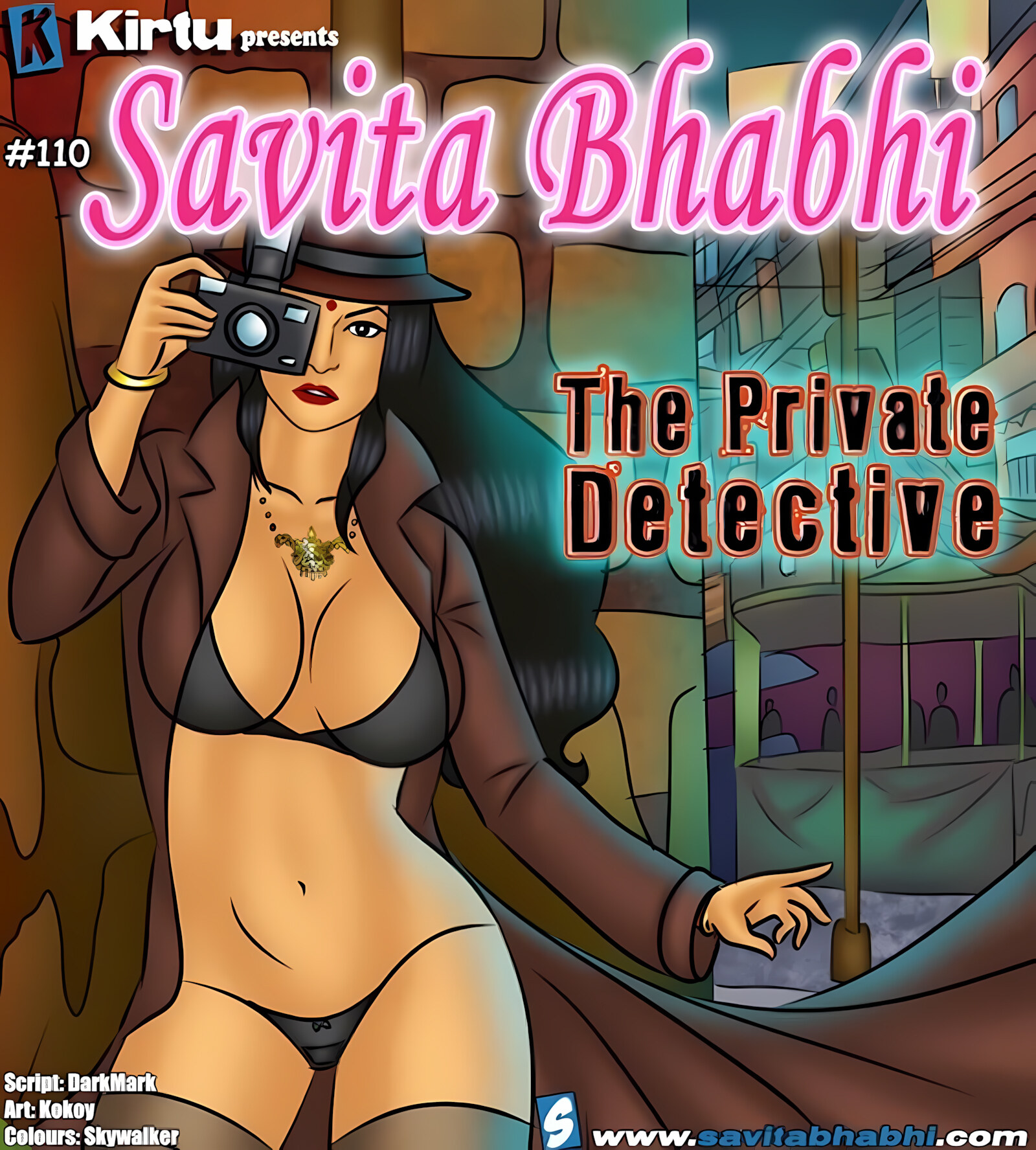 Savita Bhabhi 101-110 [Kirtu], Savita Bhabhi 110 - The Private Detective, page 1 of 137