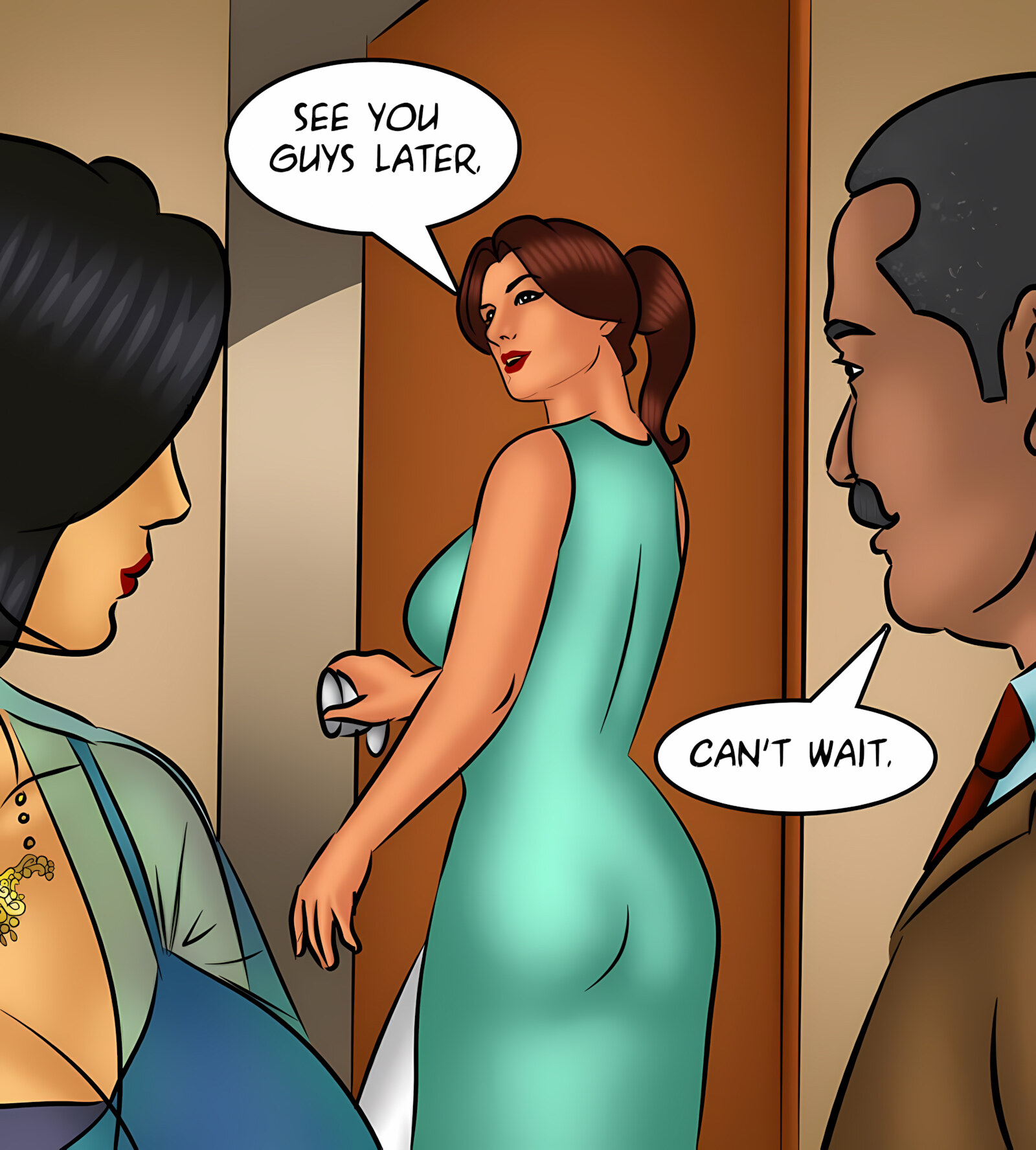 Savita Bhabhi 101-110 [Kirtu], Savita Bhabhi 110 - The Private Detective, page 135 of 137