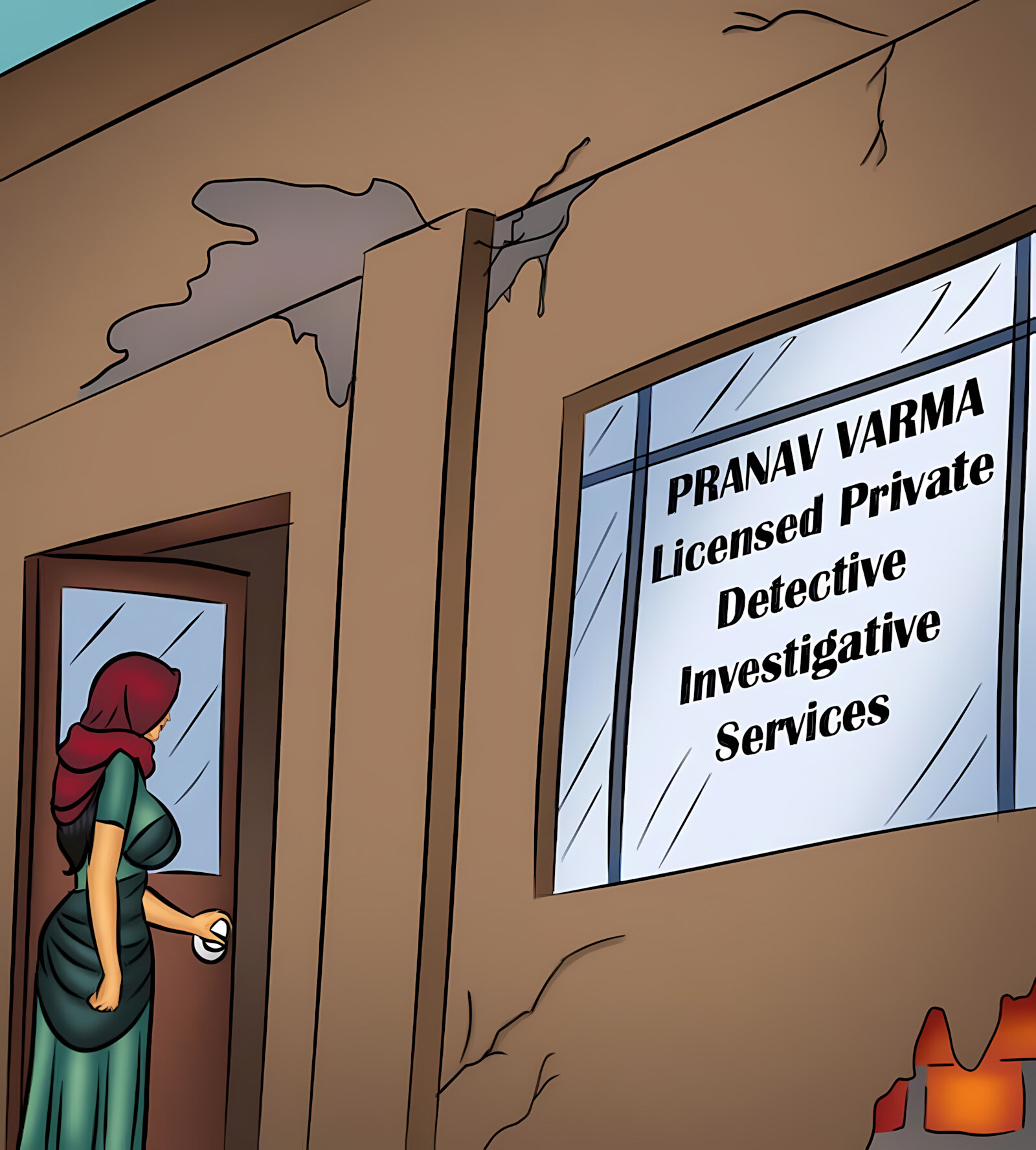 Savita Bhabhi 101-110 [Kirtu], Savita Bhabhi 110 - The Private Detective, page 21 of 137