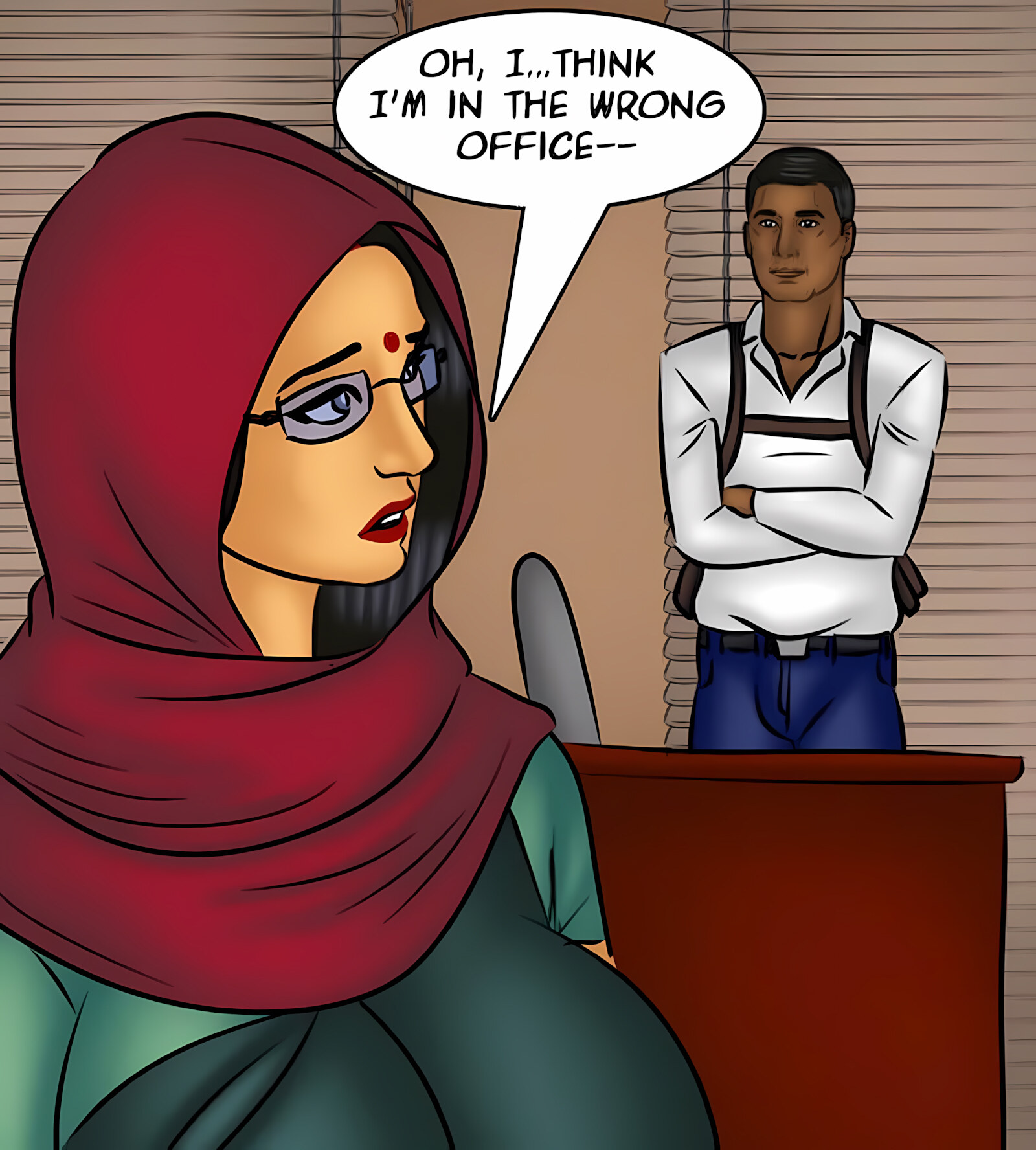 Savita Bhabhi 101-110 [Kirtu], Savita Bhabhi 110 - The Private Detective, page 25 of 137