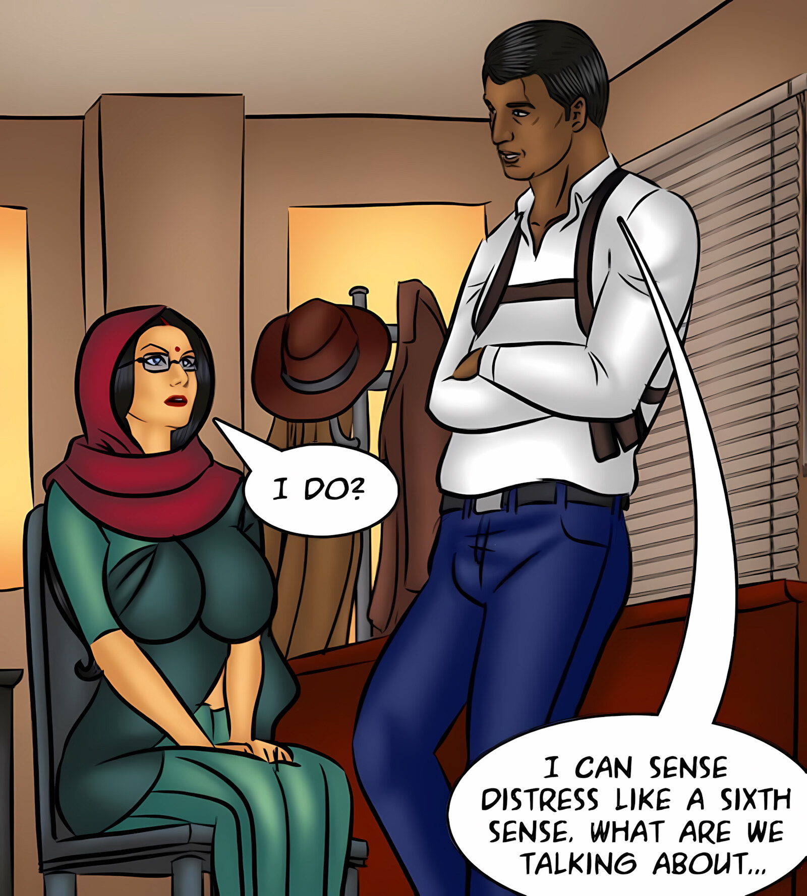 Savita Bhabhi 101-110 [Kirtu], Savita Bhabhi 110 - The Private Detective, page 27 of 137