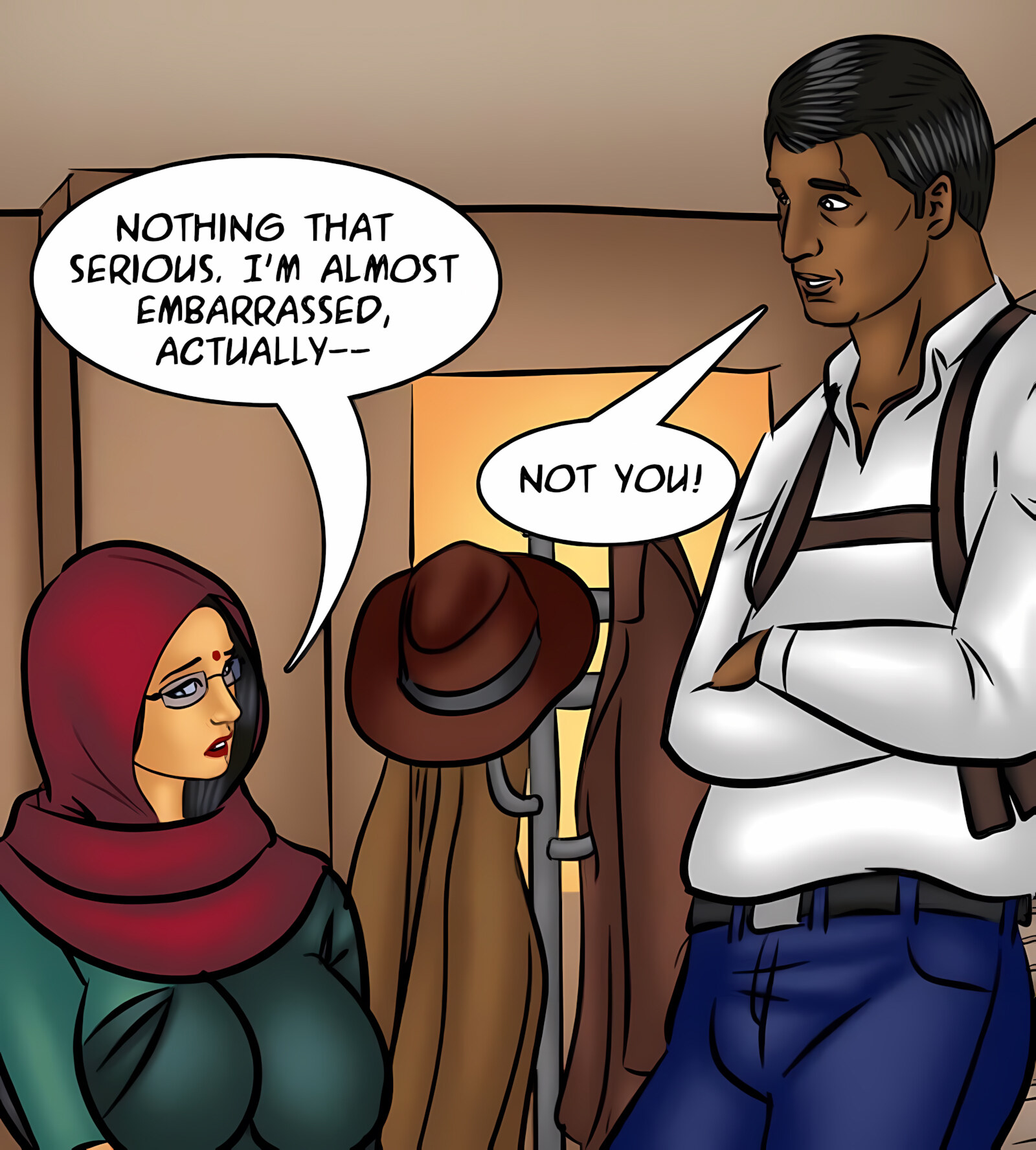 Savita Bhabhi 101-110 [Kirtu], Savita Bhabhi 110 - The Private Detective, page 29 of 137