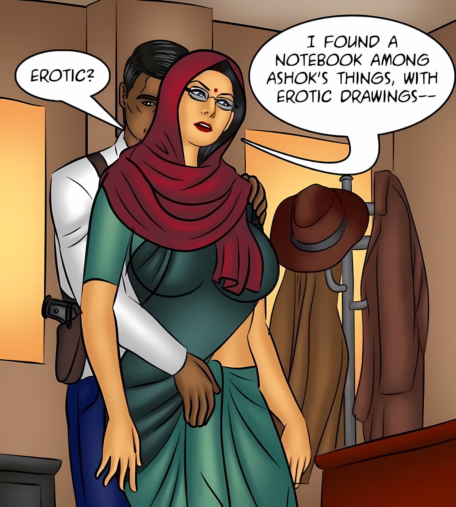 Savita Bhabhi 101-110 [Kirtu], Savita Bhabhi 110 - The Private Detective, page 35 of 137