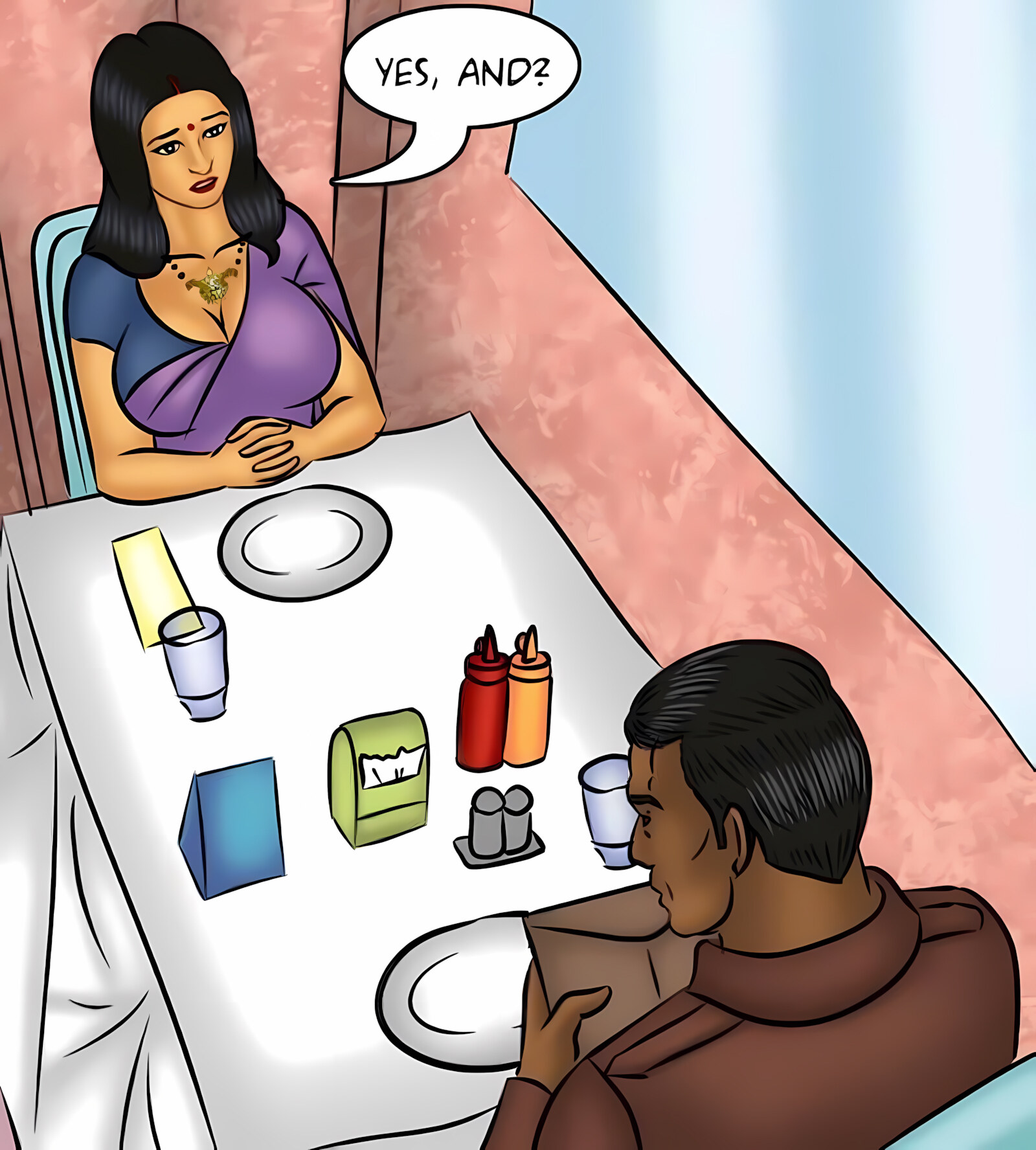 Savita Bhabhi 101-110 [Kirtu], Savita Bhabhi 110 - The Private Detective, page 61 of 137