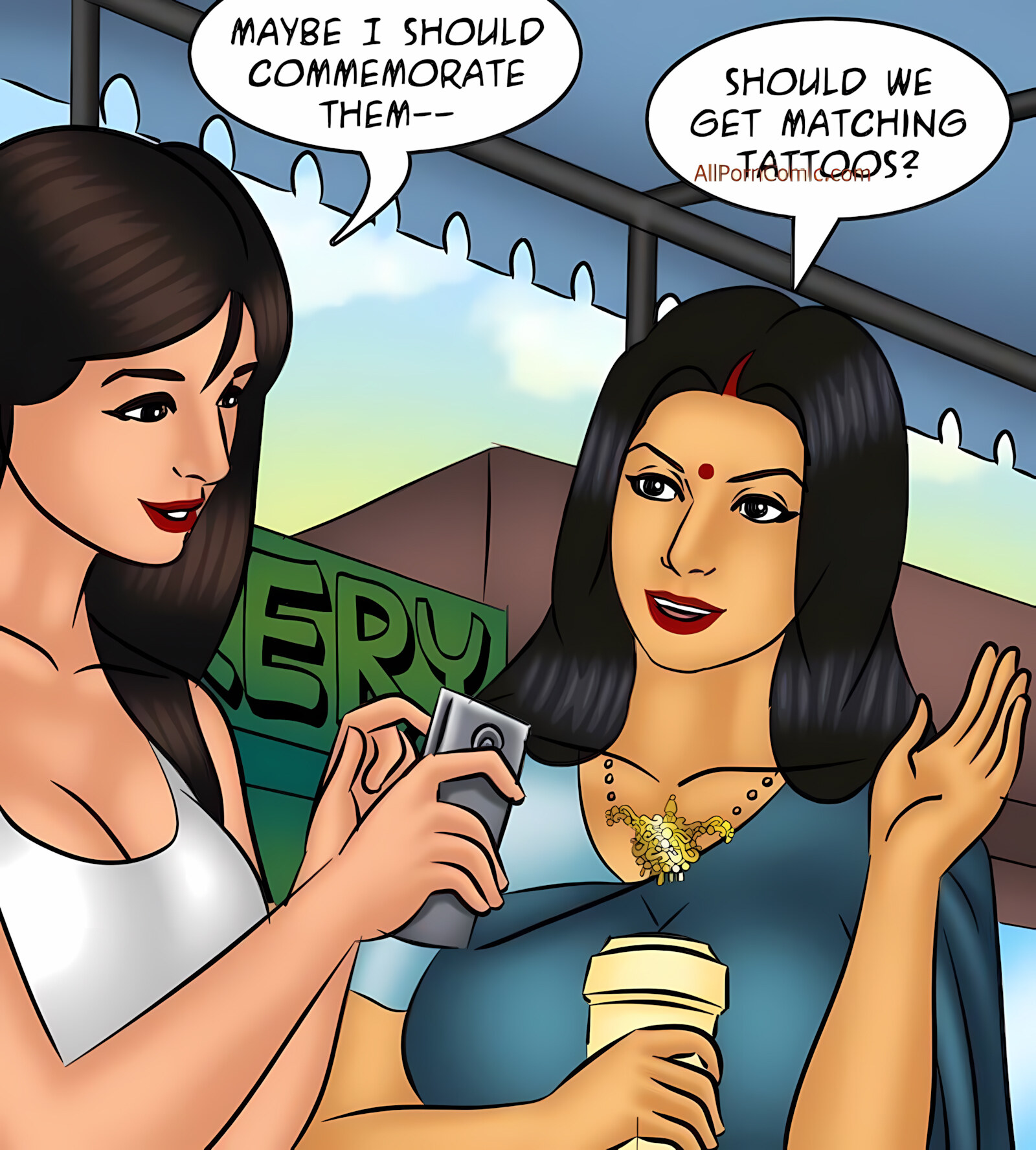 Savita Bhabhi 101-110 [Kirtu], Savita Bhabhi 109 - Re-igniting the Spark, page 5 of 141