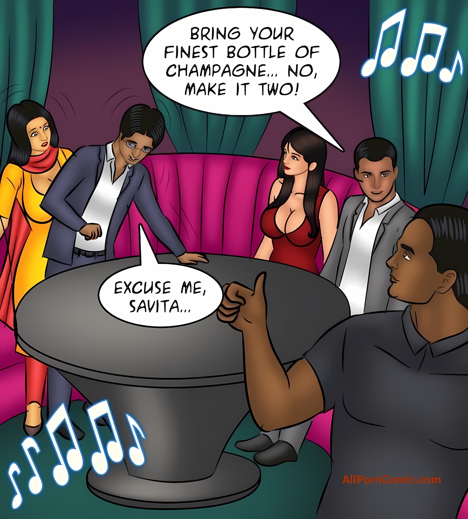Savita Bhabhi 101-110 [Kirtu], Savita Bhabhi 108 - Uninvited Guest, page 5 of 138