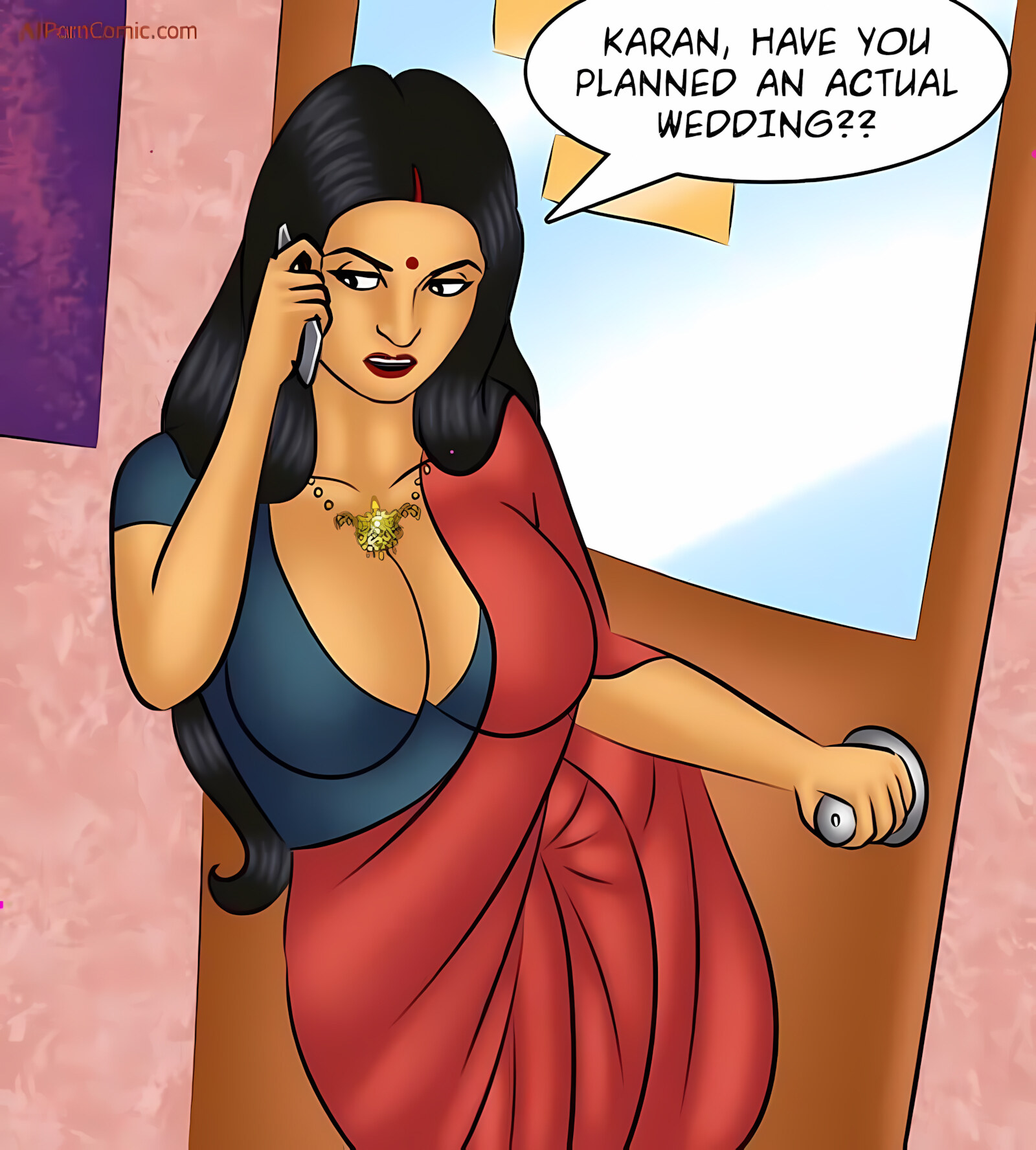 Savita Bhabhi 101-110 [Kirtu], Savita Bhabhi 108 - Uninvited Guest, page 53 of 138