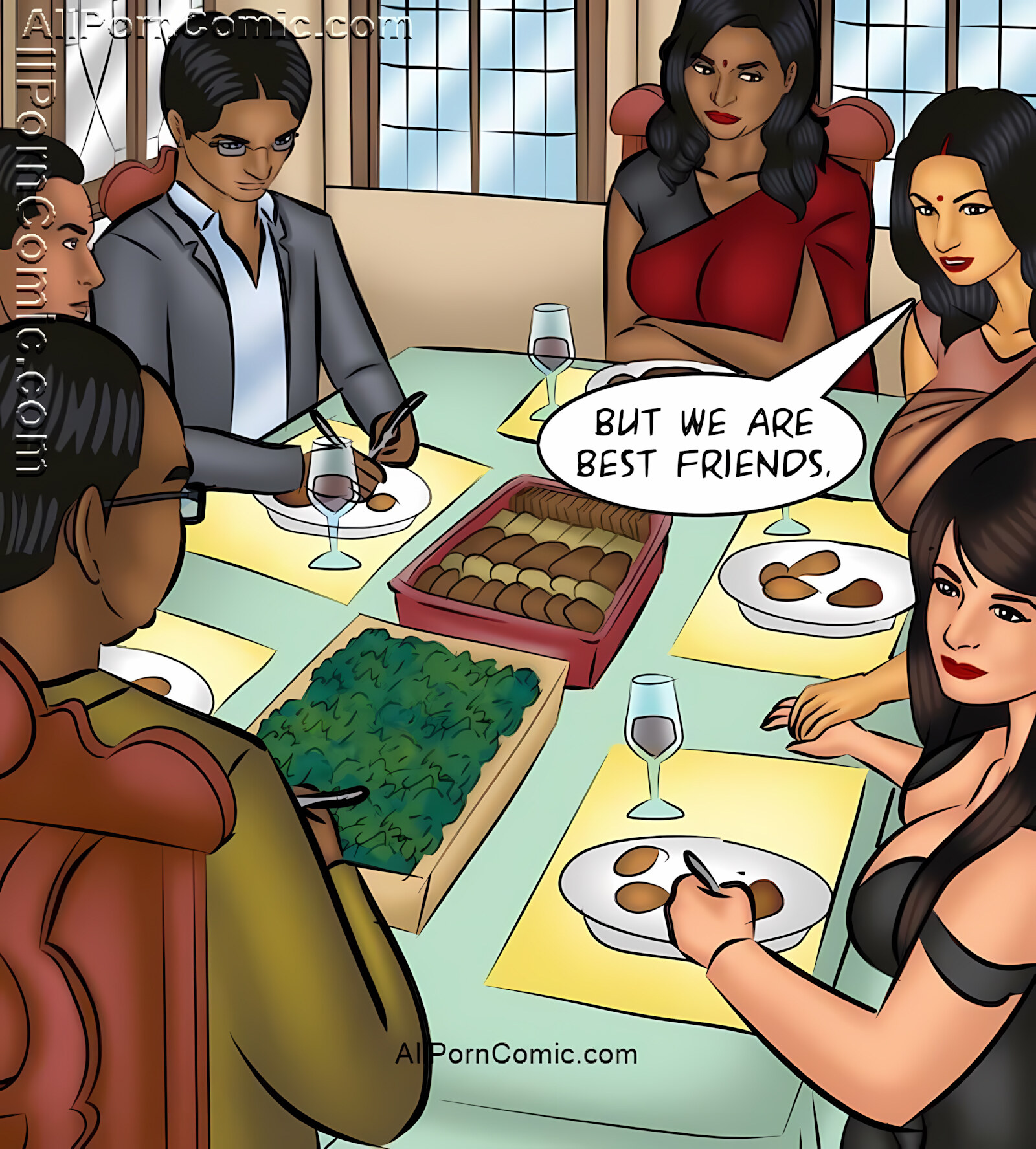 Savita Bhabhi 101-110 [Kirtu], Savita Bhabhi 107 - Method Acting, page 36 of 144