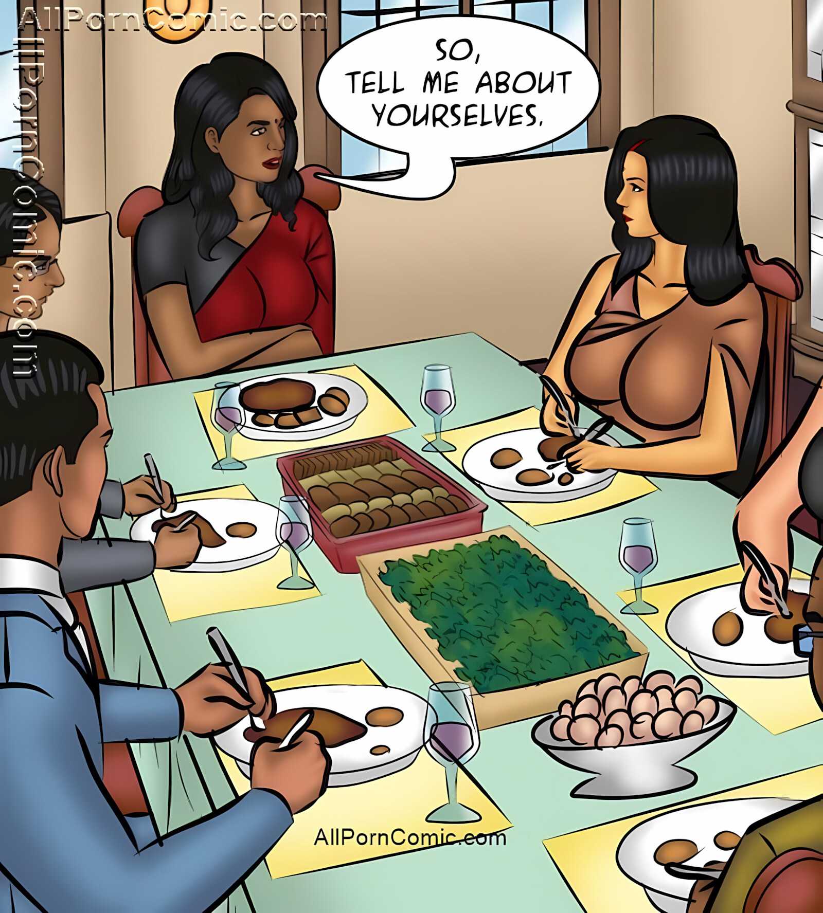 Savita Bhabhi 101-110 [Kirtu], Savita Bhabhi 107 - Method Acting, page 40 of 144