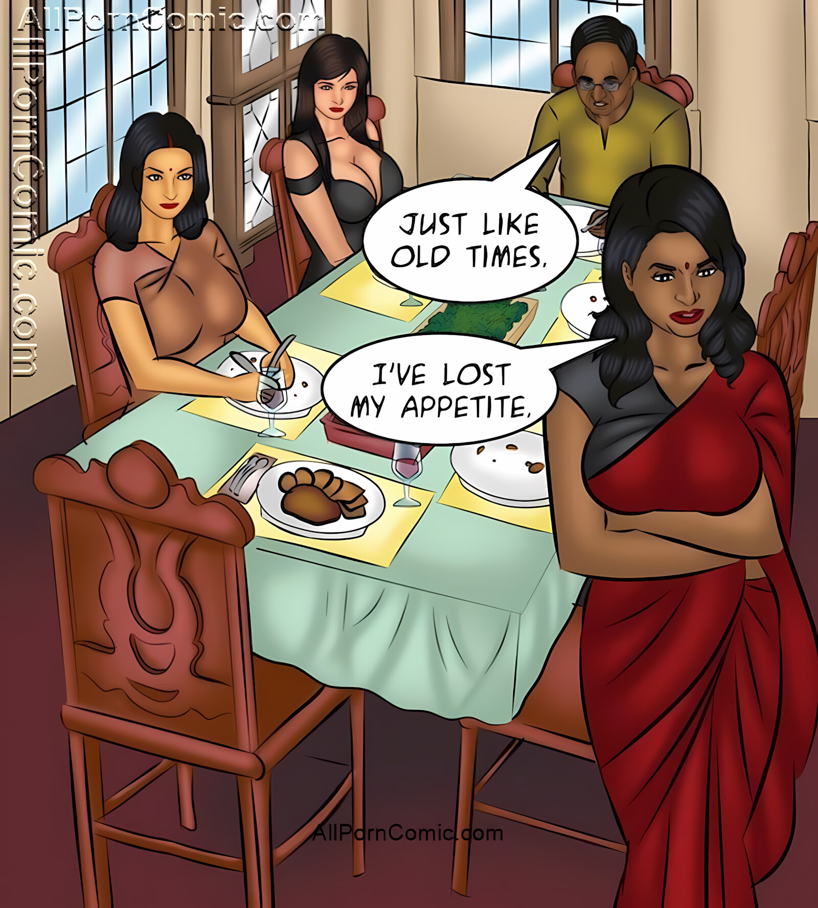 Savita Bhabhi 101-110 [Kirtu], Savita Bhabhi 107 - Method Acting, page 54 of 144