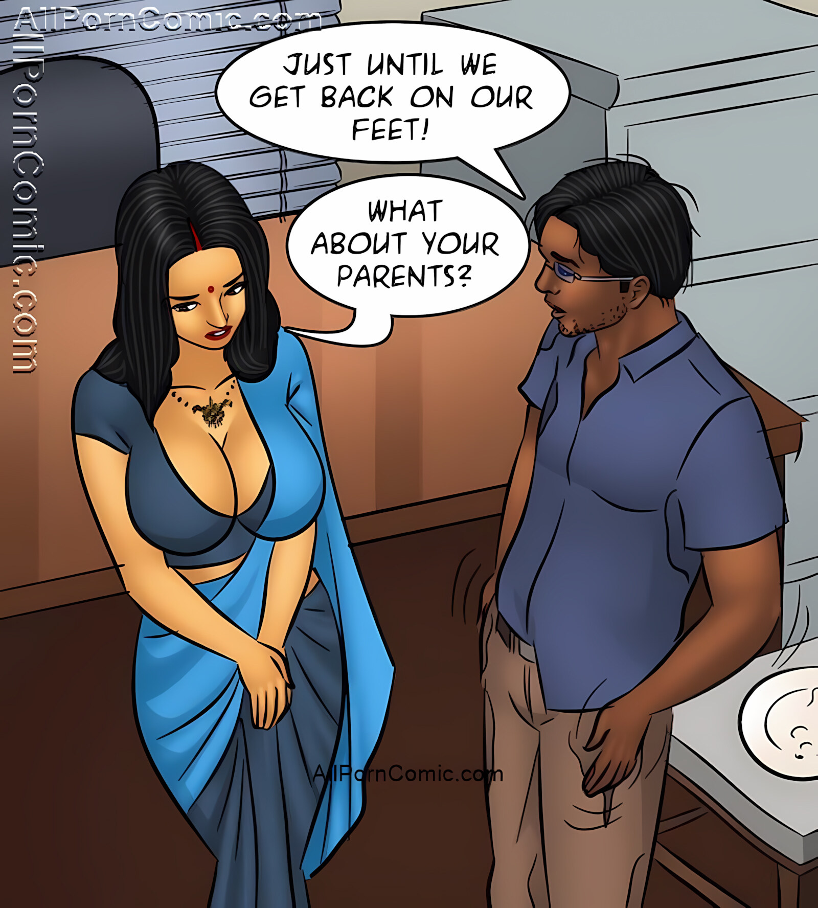 Savita Bhabhi 101-110 [Kirtu], Savita Bhabhi 106 - Caught Cheating, page 15 of 151