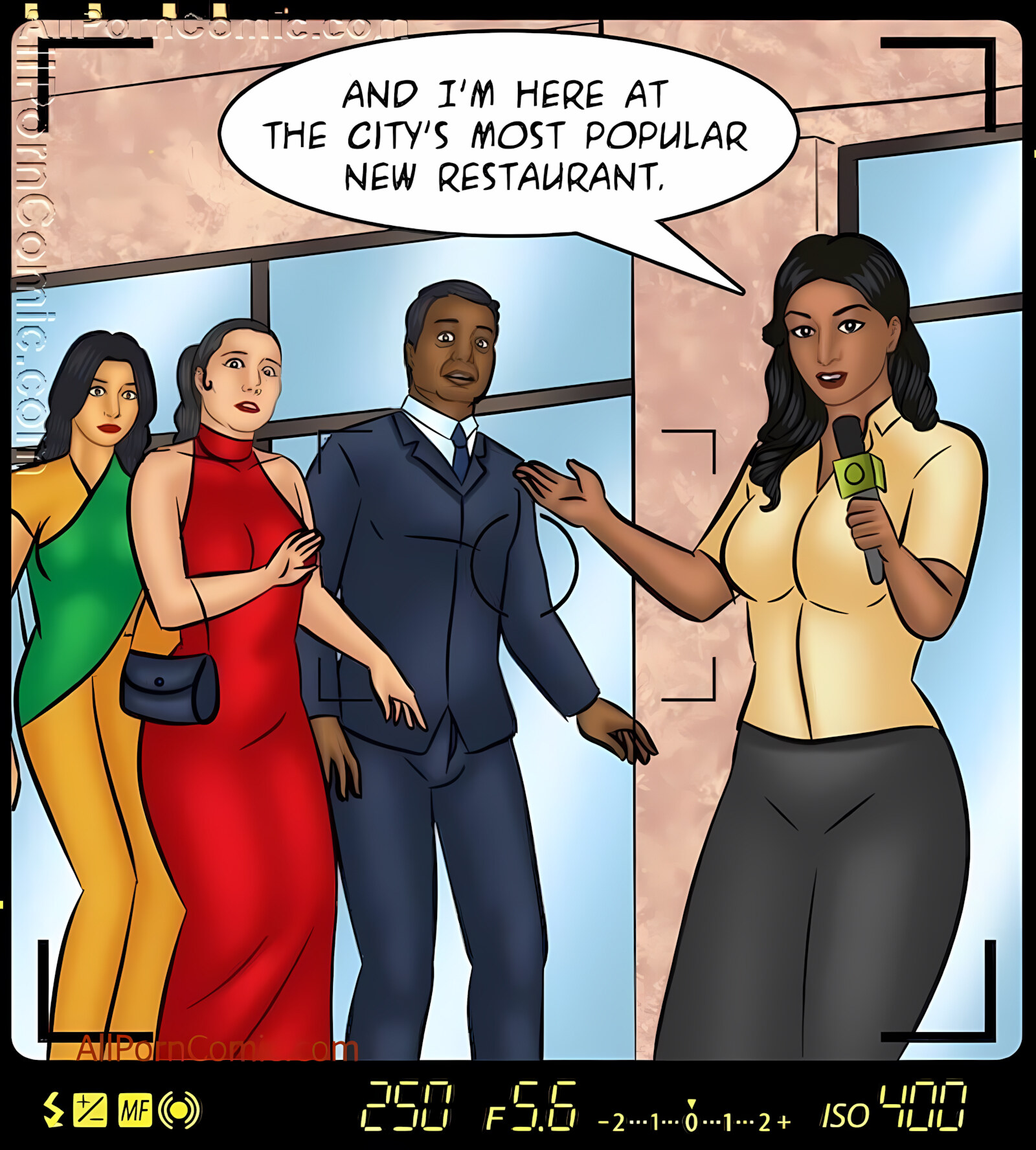 Savita Bhabhi 101-110 [Kirtu], Savita Bhabhi 105 - Breaking News, page 12 of 141