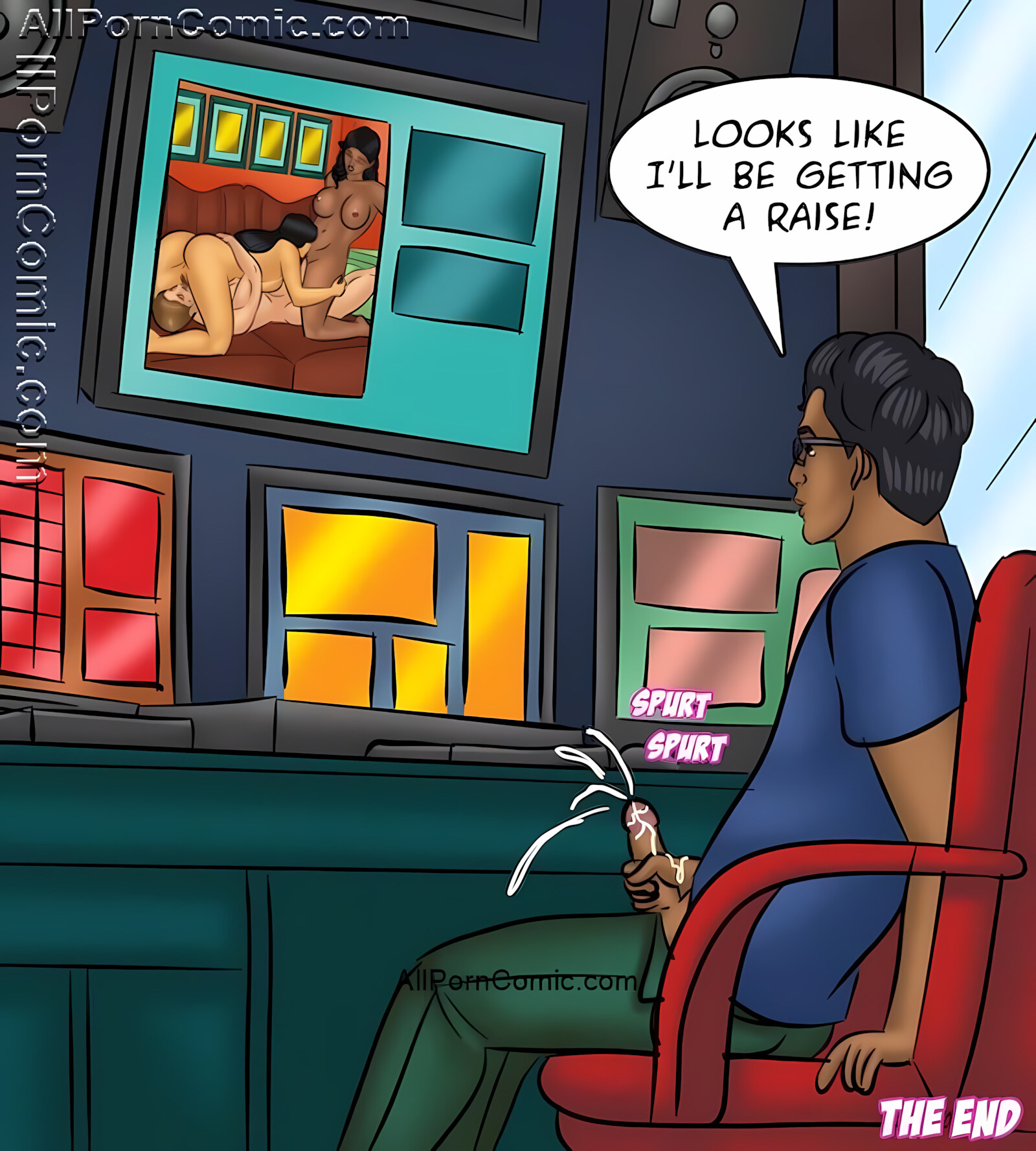 Savita Bhabhi 101-110 [Kirtu], Savita Bhabhi 105 - Breaking News, page 141 of 141