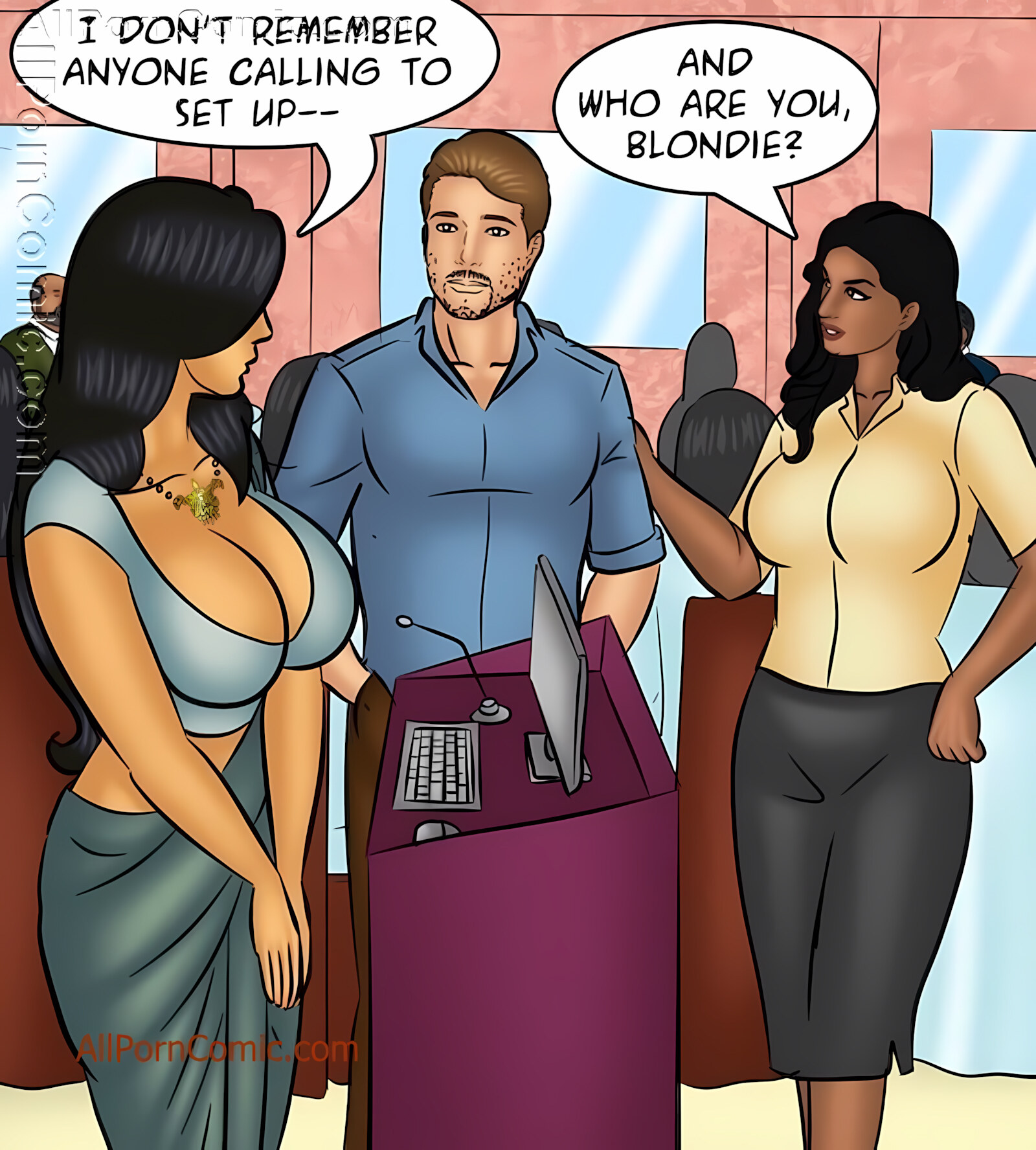 Savita Bhabhi 101-110 [Kirtu], Savita Bhabhi 105 - Breaking News, page 17 of 141