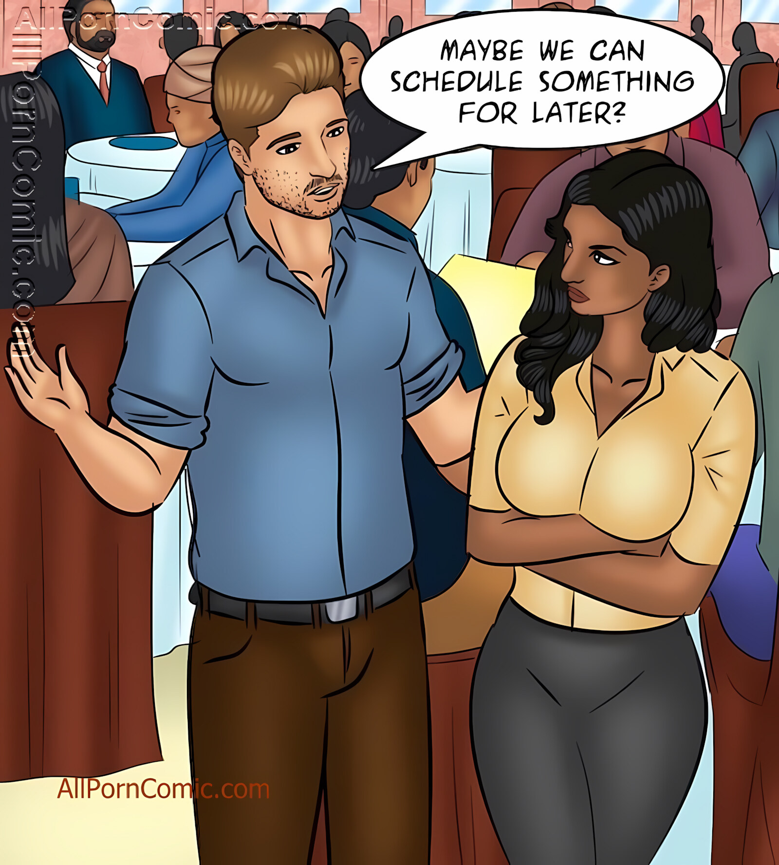 Savita Bhabhi 101-110 [Kirtu], Savita Bhabhi 105 - Breaking News, page 21 of 141