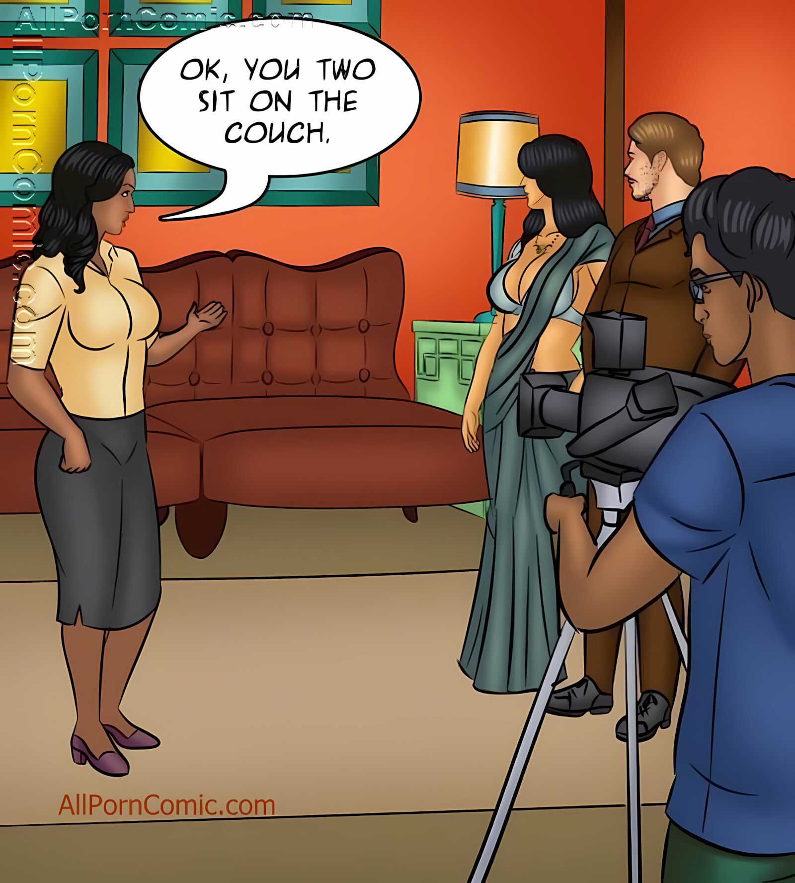 Savita Bhabhi 101-110 [Kirtu], Savita Bhabhi 105 - Breaking News, page 33 of 141