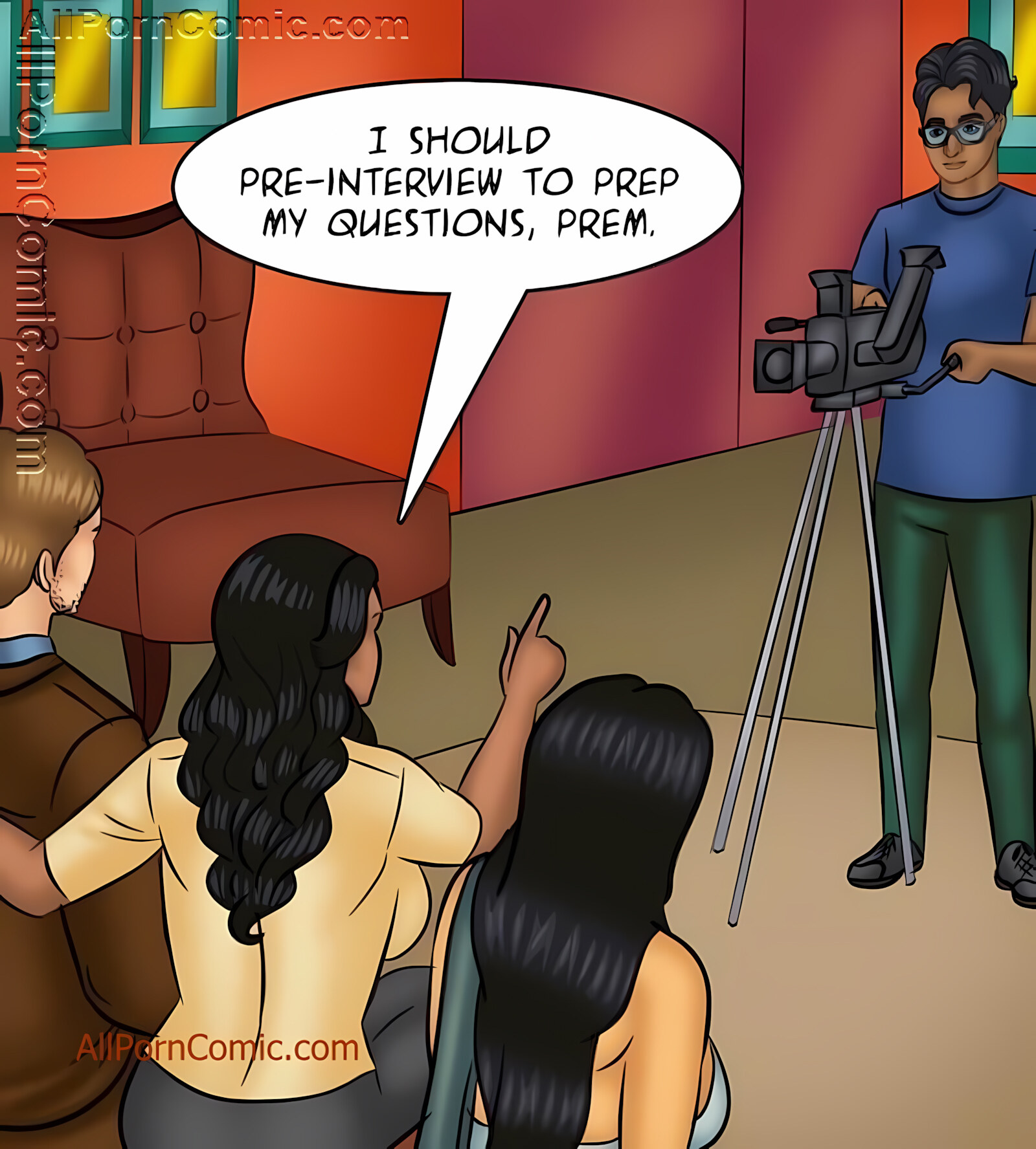 Savita Bhabhi 101-110 [Kirtu], Savita Bhabhi 105 - Breaking News, page 41 of 141
